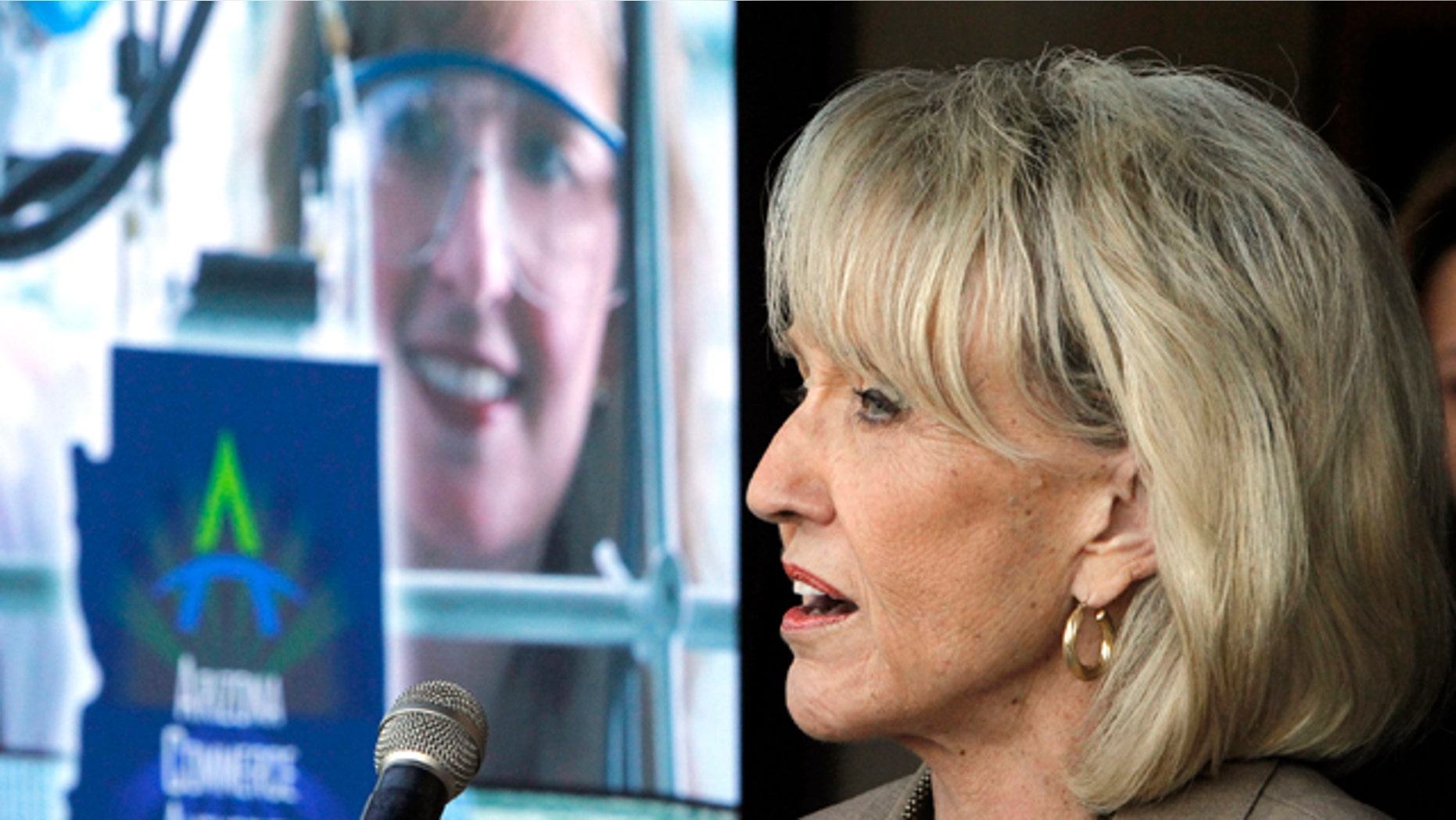 Arizona Gov. Jan Brewer signed the controversial immigration law April 23, 2010.