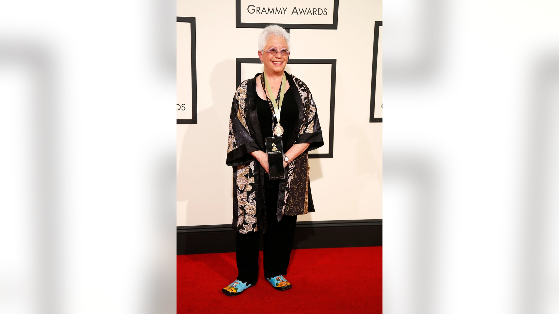 Singer Janis Ian at the Grammy Awards in Feb, 2016.