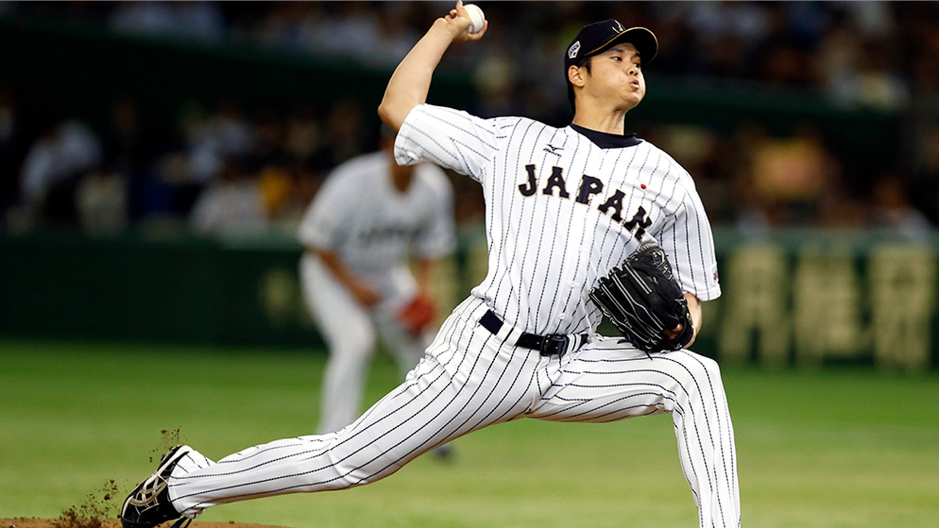 Shohei Ohtani, pictured in 2015, was the top free agent on the international market