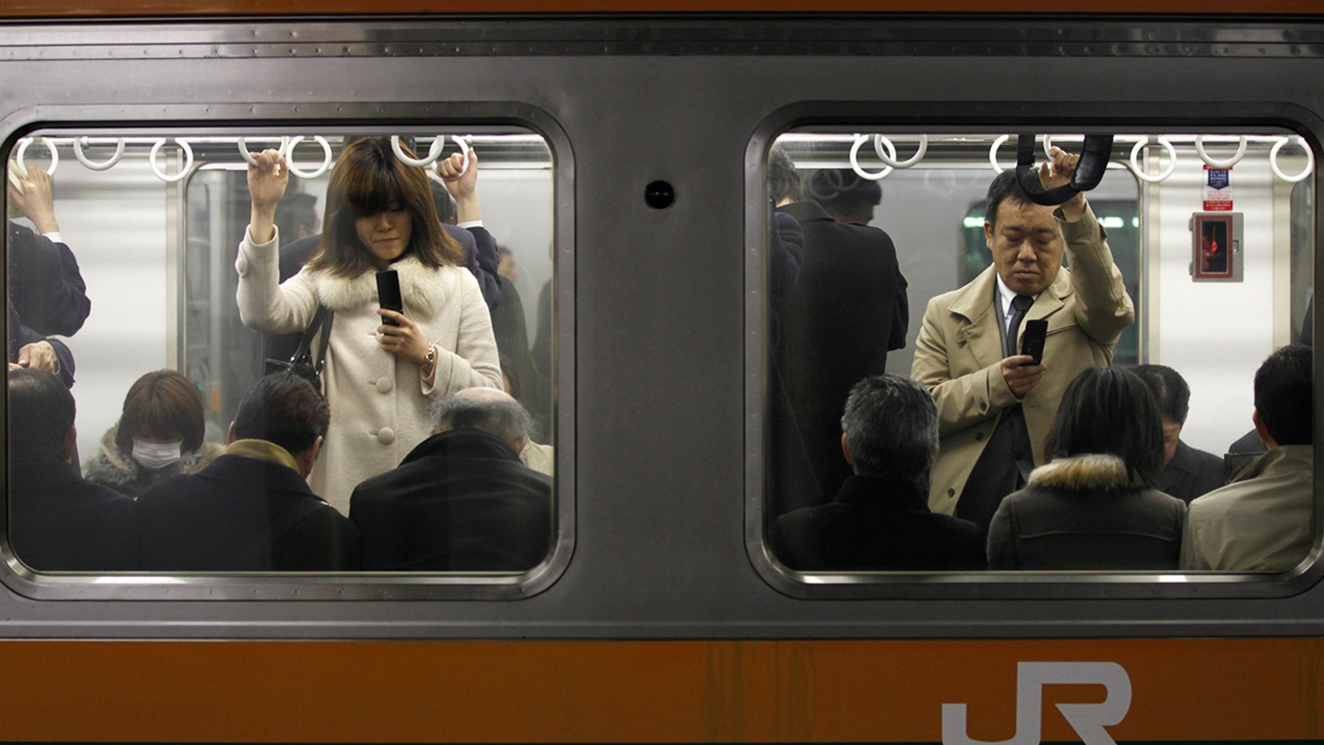 Pregnant riders put in a request and are matched with available seats via an app on their smart phone.