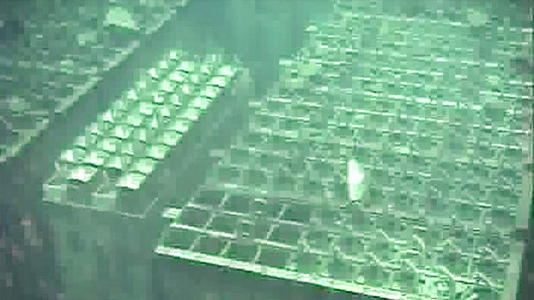 May 7, 2011: This file image from video footage released by Tokyo Electric Power Co., shows spent fuel storage pool of the Unit 4 reactor building at the crippled Fukushima Dai-ichi nuclear power plant in Okuma town, Fukushima Prefecture, northeastern Japan.