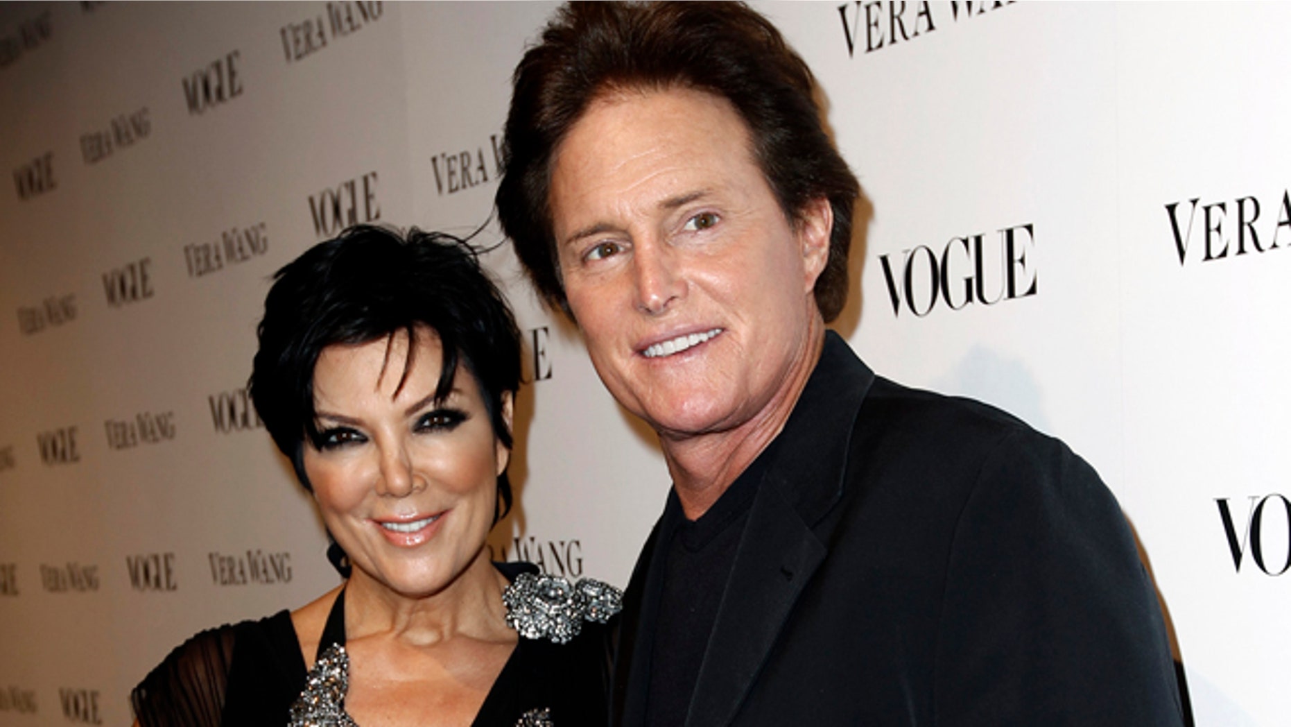 March 2, 2010: This file photo shows Kris Jenner, left, and Bruce Jenner at the Vogue Magazine dinner celebrating the launch of the Vera Wang store on Melrose in West Hollywood, Calif.