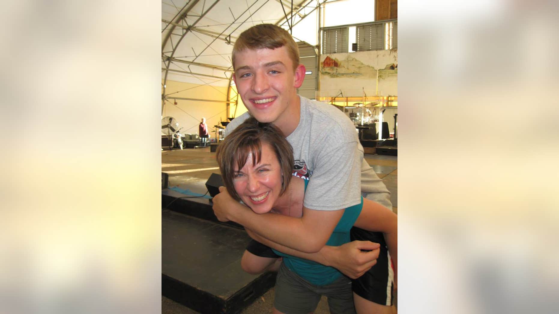 Author Jennifer Fink and her son Nate. (Courtesy of the author)