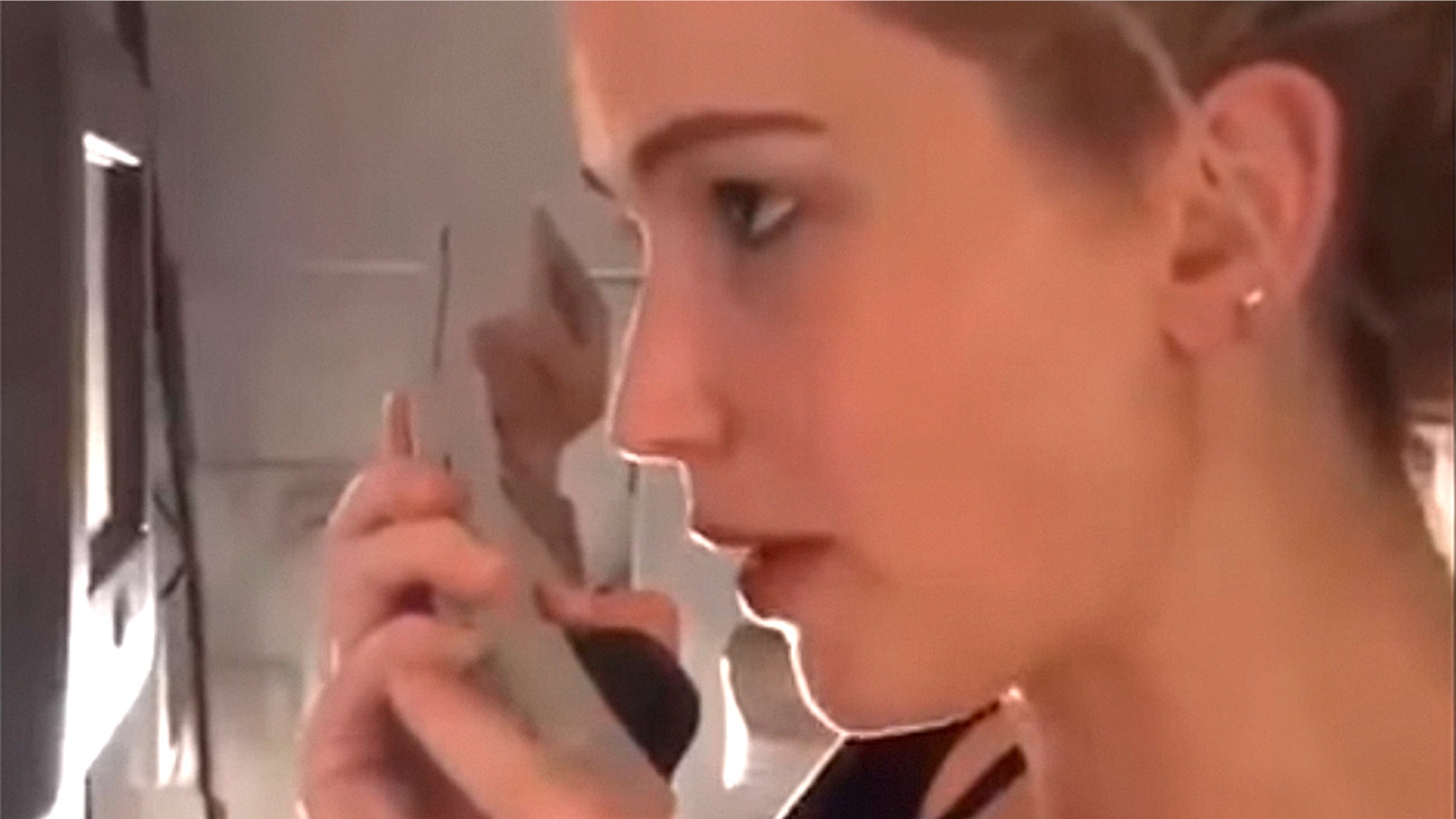 Actress Jennifer Lawrence took over the loudspeaker of a Delta flight to lead the plane in an Eagles chant before the Super Bowl on Sunday.