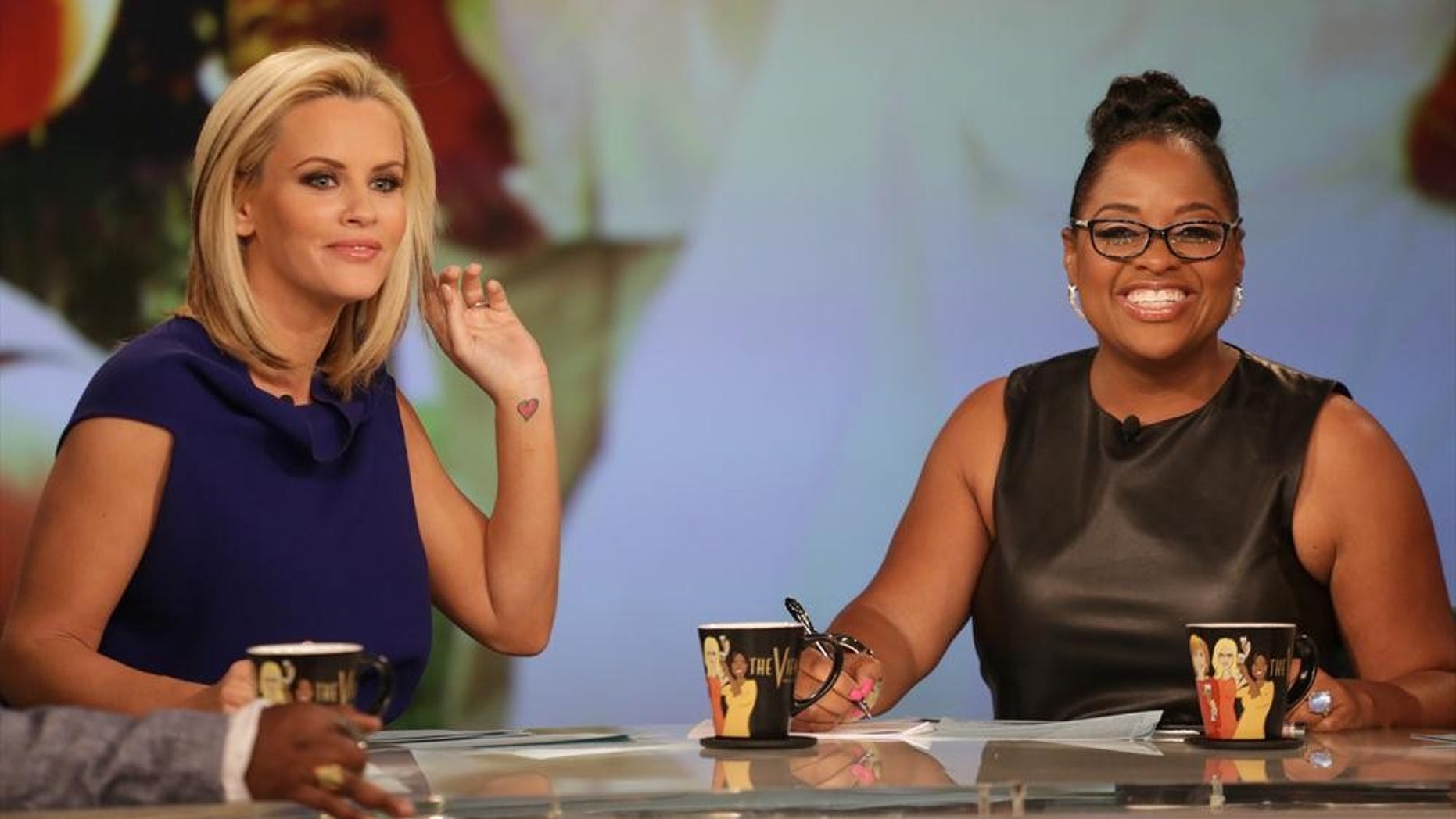 Jenny McCarthy, left, and Sherri Shepherd host "The View."
