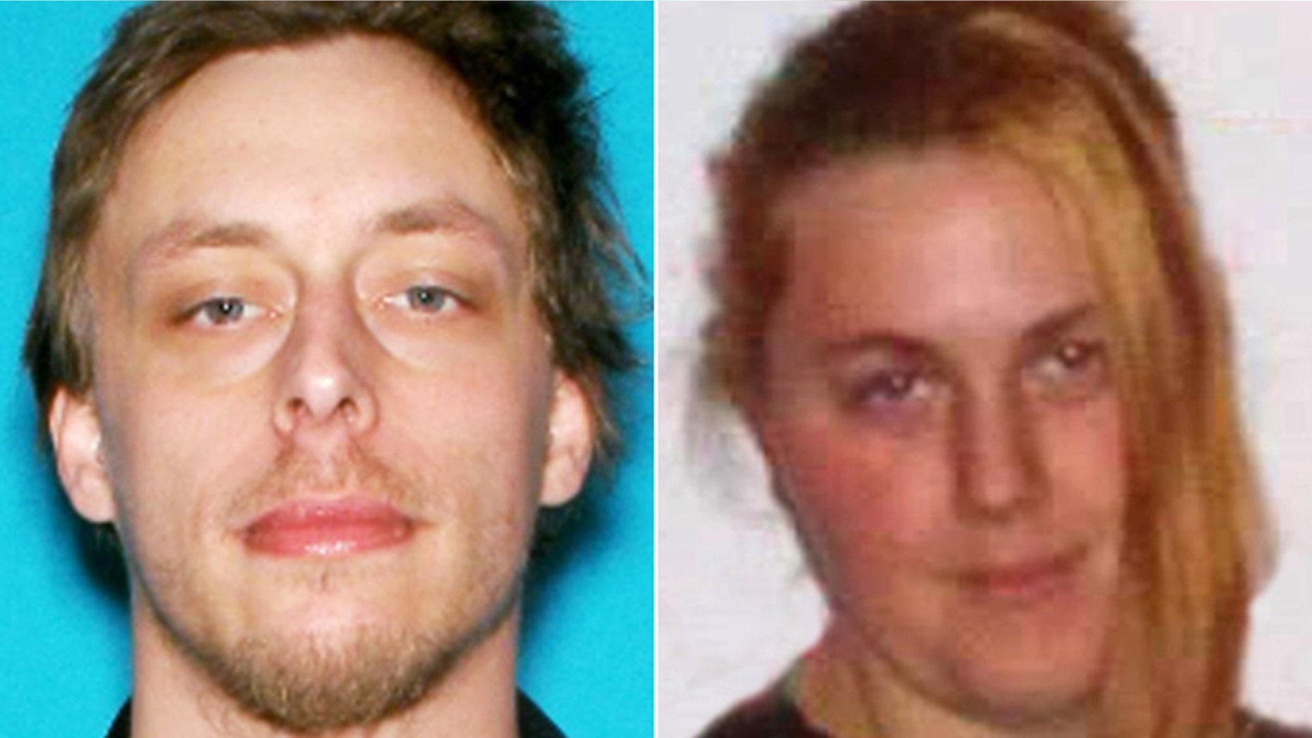 These undated photos provided by the Las Vegas Metropolitan Police Department show Jerad Miller and Amanda Miller.