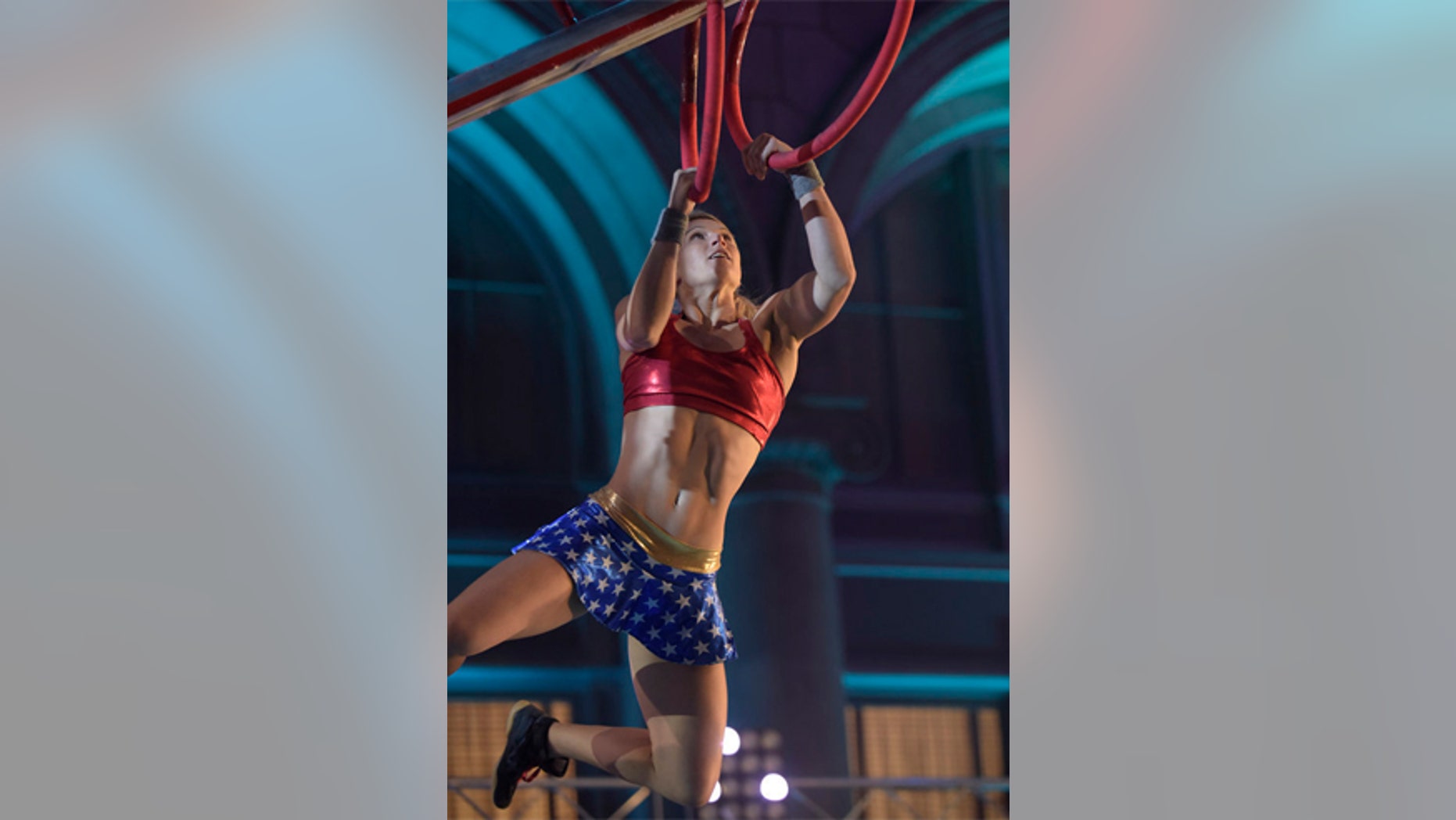Jessie Graff competes on an episode of "American Ninja Warrior" on June 1, 2016.