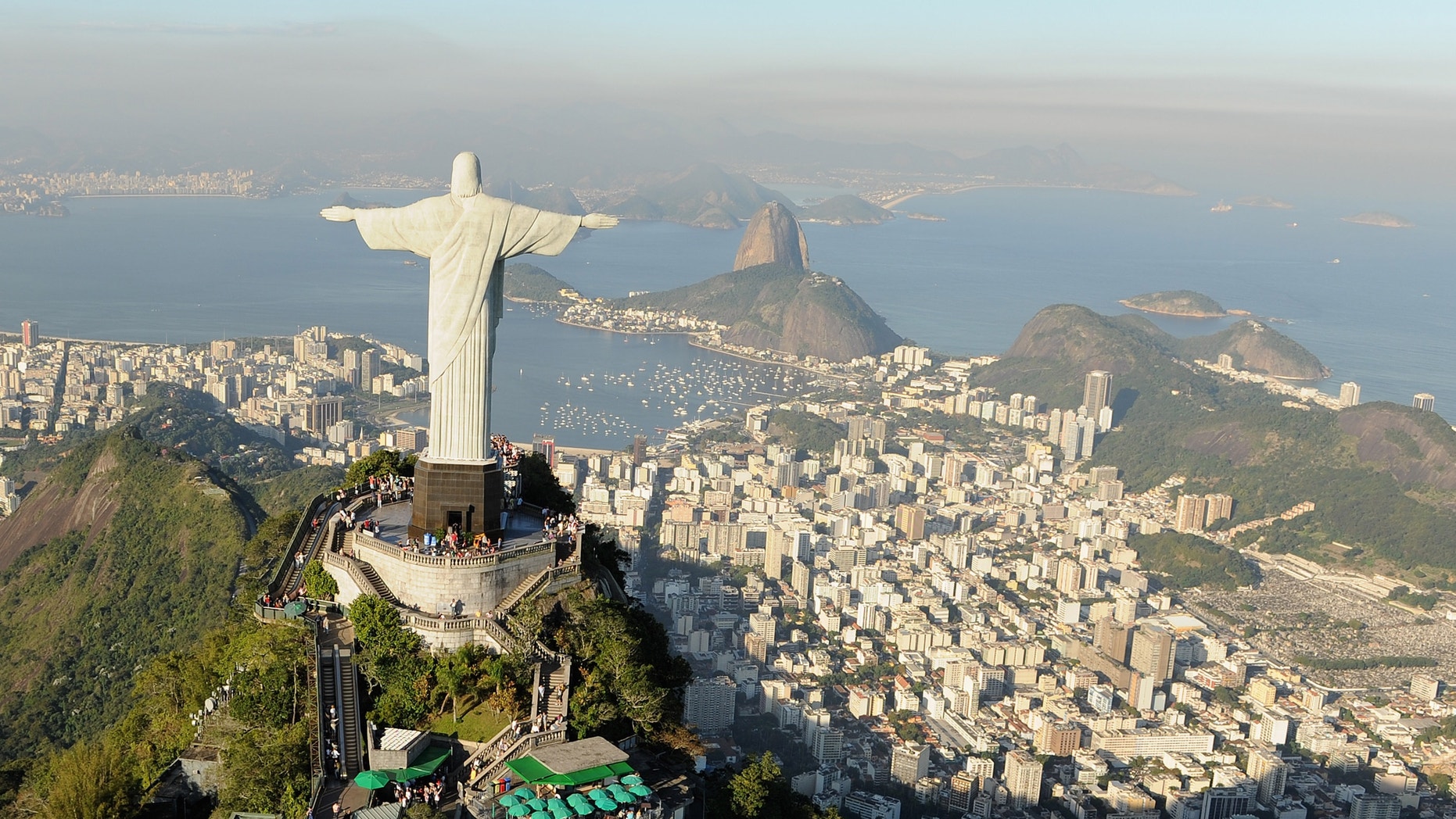 Aerial views of Rio de Janeiro ahead of the Preliminary Draw of the 2014 FIFA World Cup on July 27, 2011 in Rio de Janeiro, Brazil.