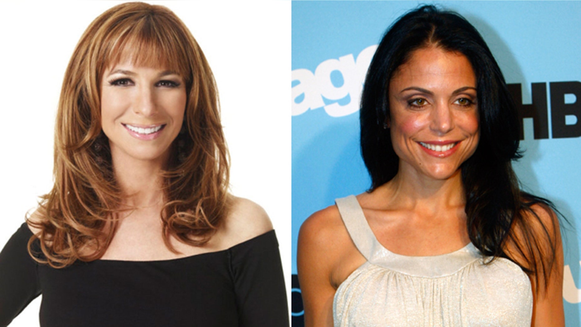 Jill Zarin, left, and Bethenny Frankel, right.
