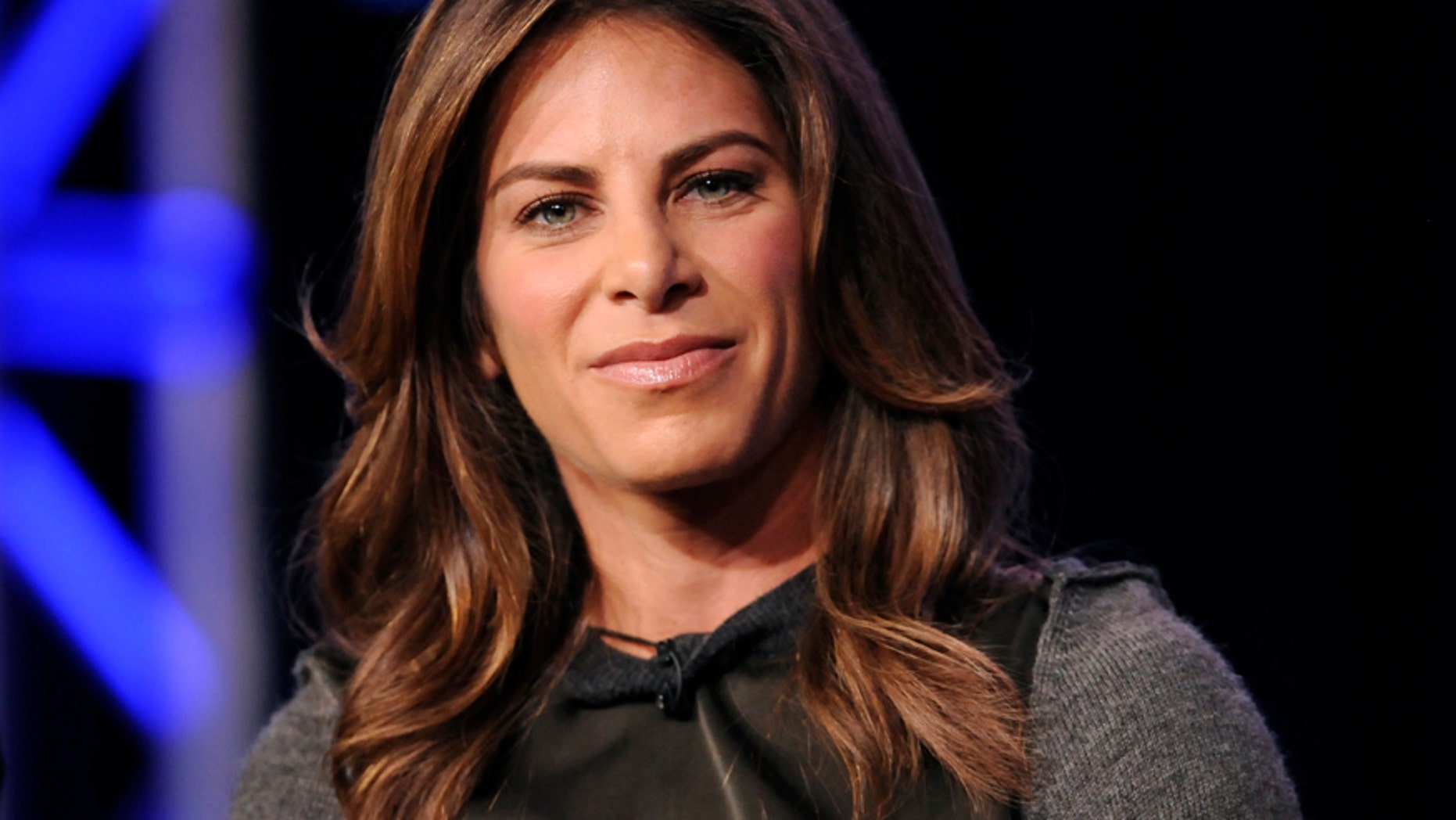 Trainer Jillian Michaels takes part in a panel discussion of NBC Universal's show "The Biggest Loser" during the 2013 Winter Press Tour for the Television Critics Association in Pasadena, California January 6, 2013.