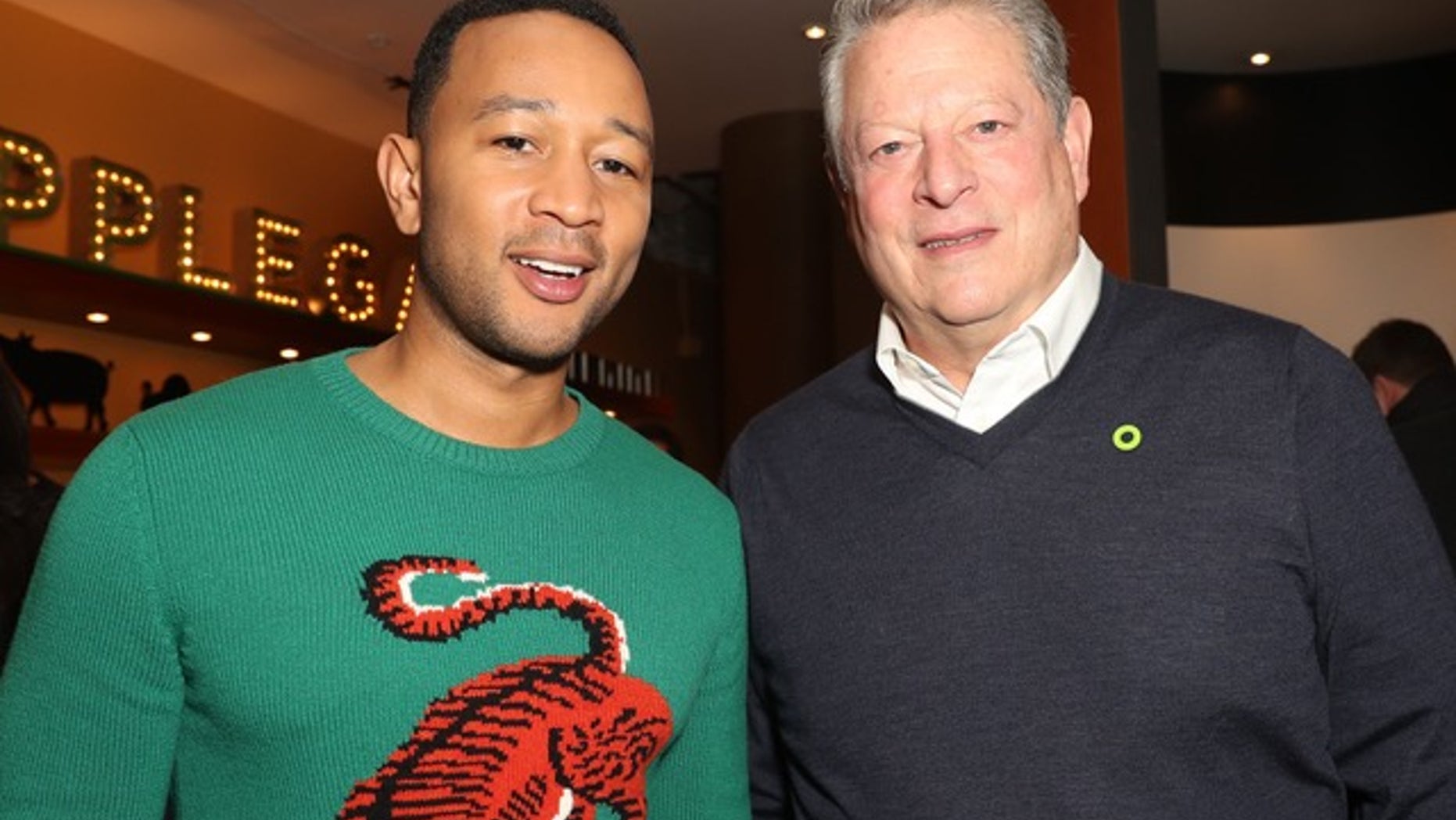 Mandatory Credit: Photo by Chelsea Lauren/Deadline/REX/Shutterstock (7945401v)
John Legend and Al Gore
Deadline Hollywood Studio at Sundance Presented by Applegate, Day 2, Park City, Utah, USA - 21 Jan 2017