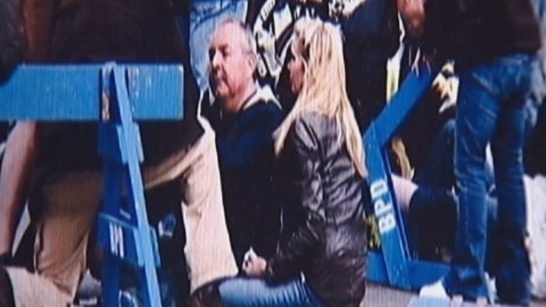 Joanna Leigh after the bombing.