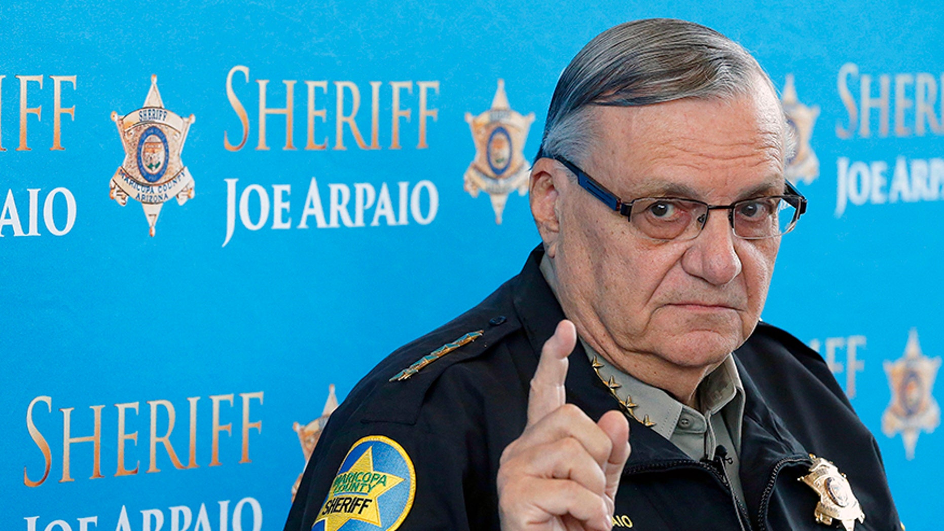 Former Maricopa County Sheriff Joe Arpaio, pictured in 2013, received a pardon from President Trump last year.
