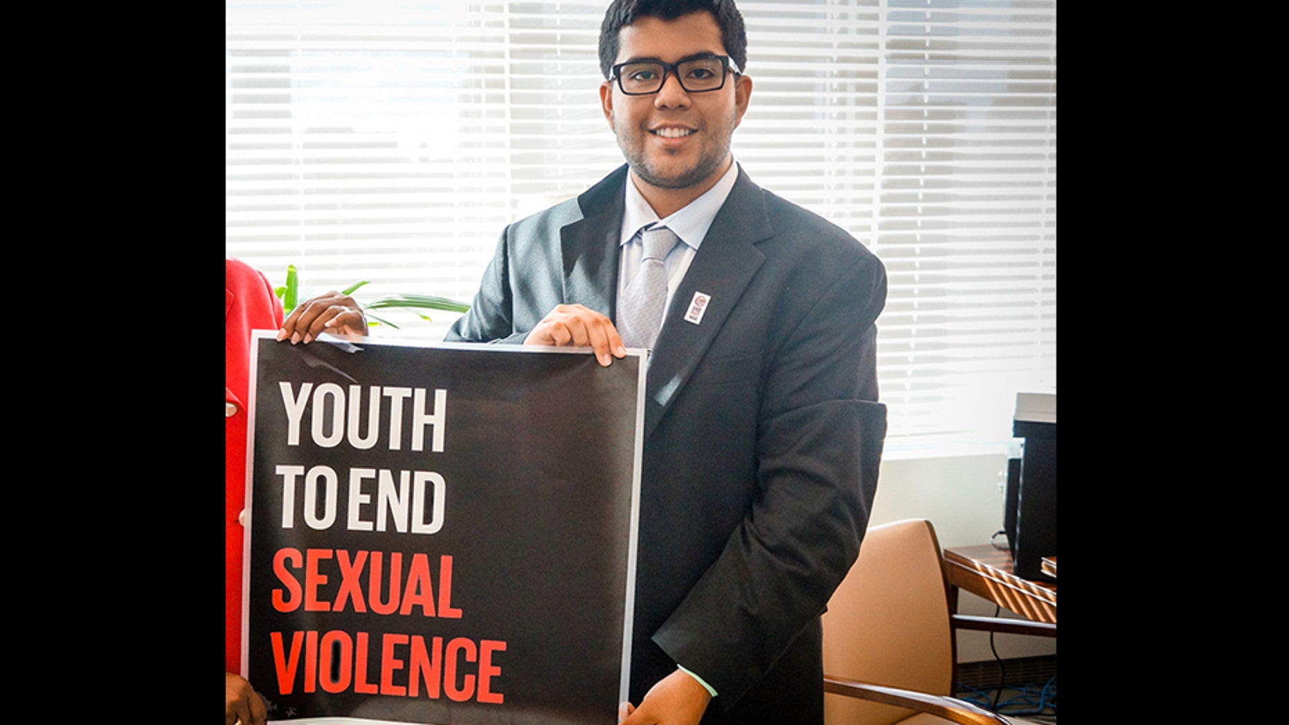 Federal authorities say Joel Davis launched an organization to help stop sexual violence, but allegedly went after children.