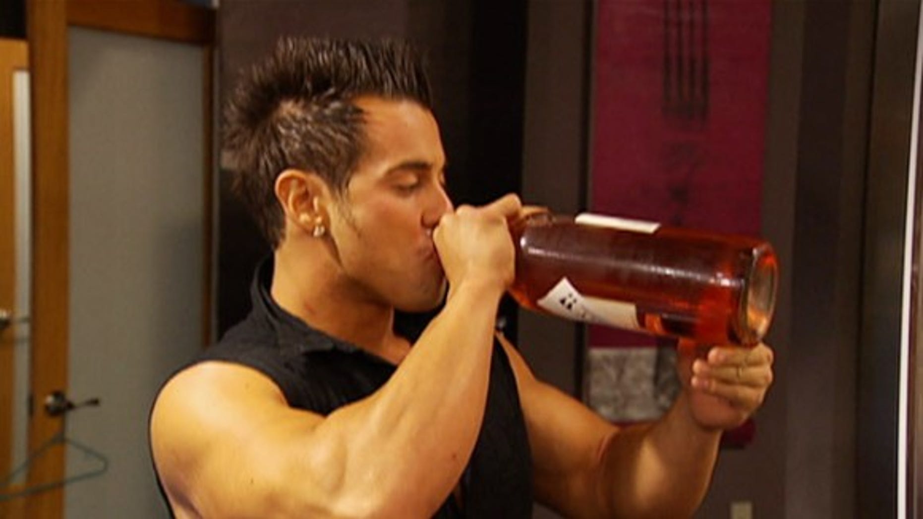 Joey Kovar on 'Celebrity Rehab.'