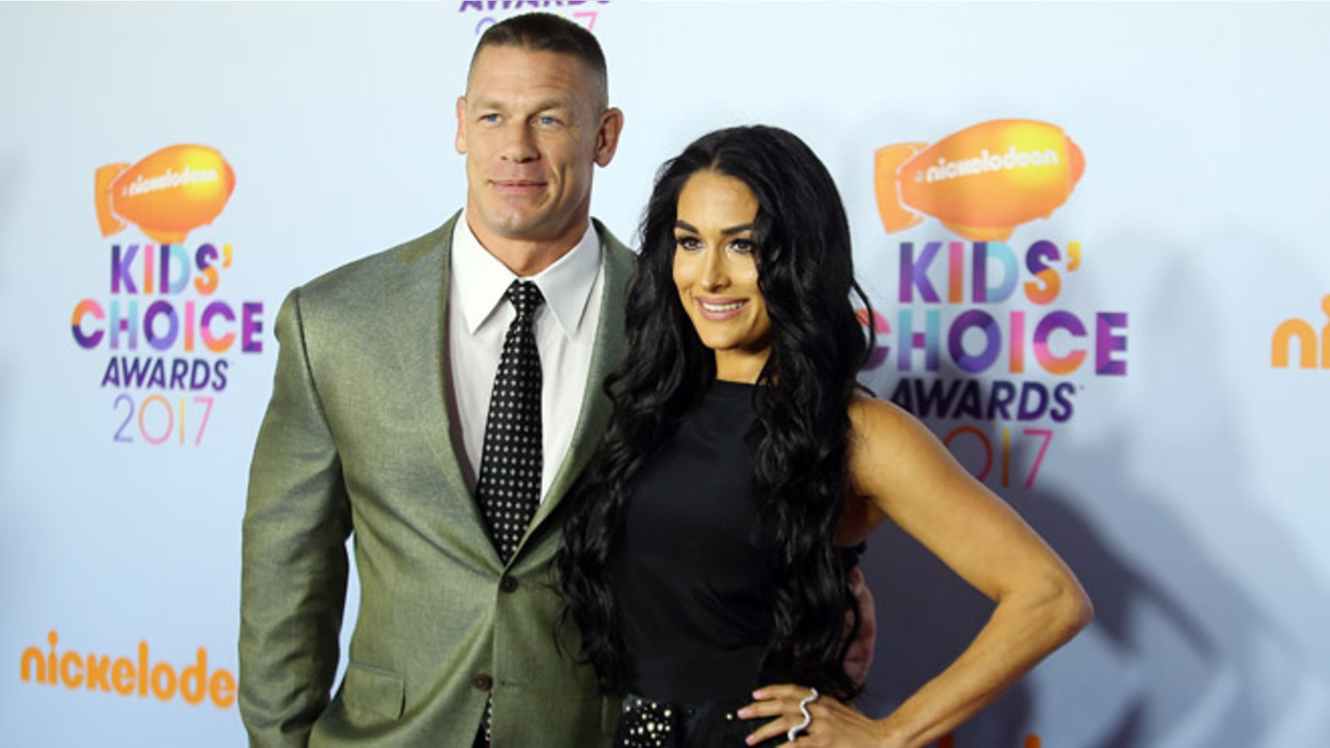 John Cena and Nikki Bella stripped down for a YouTube video.