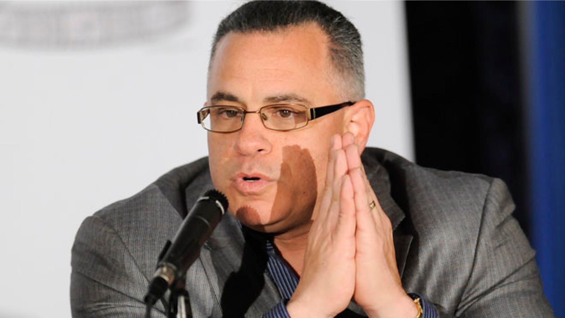 April 12, 2011: John Gotti Jr. participates in a press conference for the film "Gotti: Three Generations," based on the life of John Gotti, at The Sheraton Hotel.