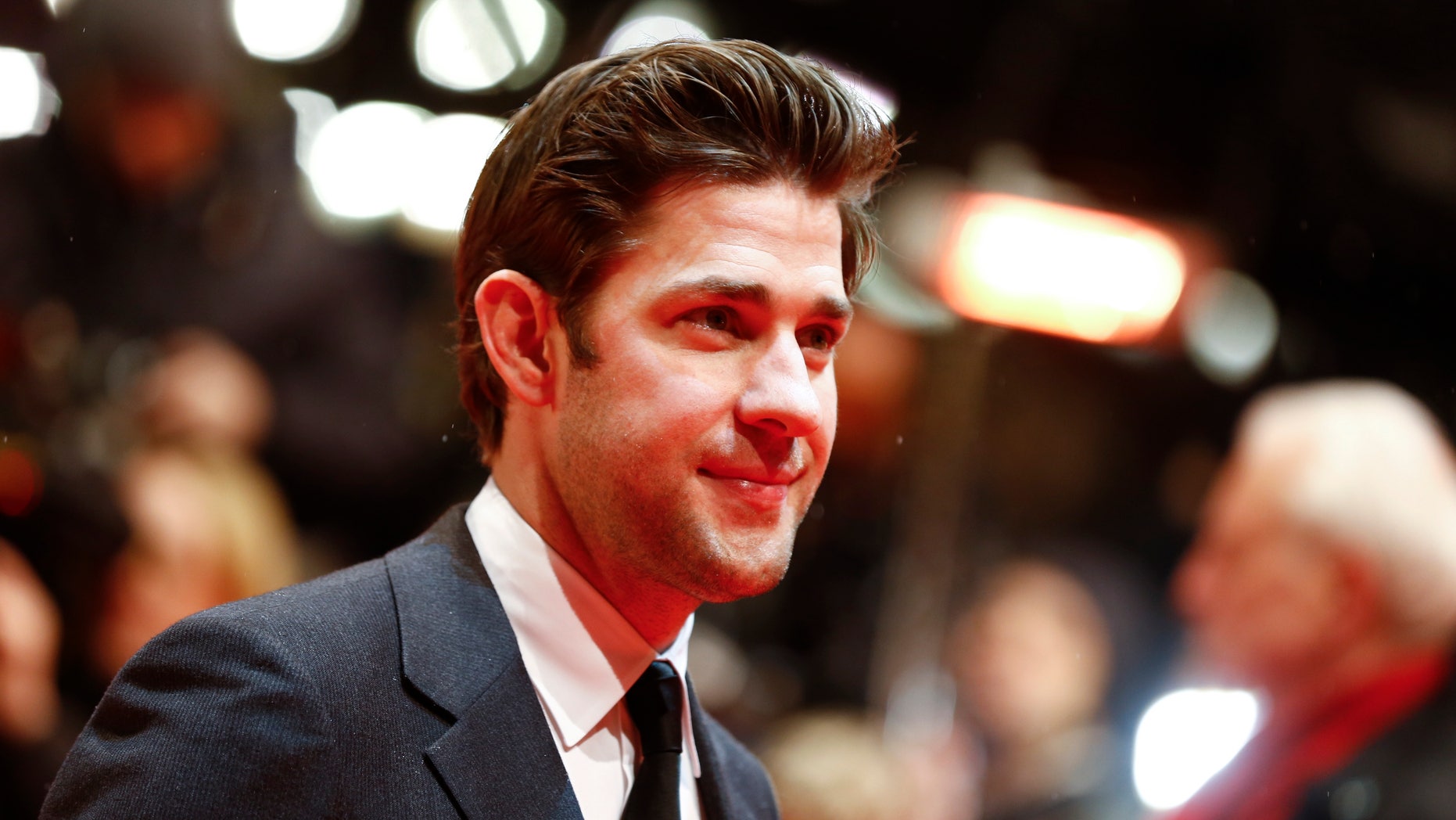 Actor John Krasinski arrives for the screening of the film 'Promised Land' at the 63rd Berlinale International Film Festival in Berlin February 8, 2013.