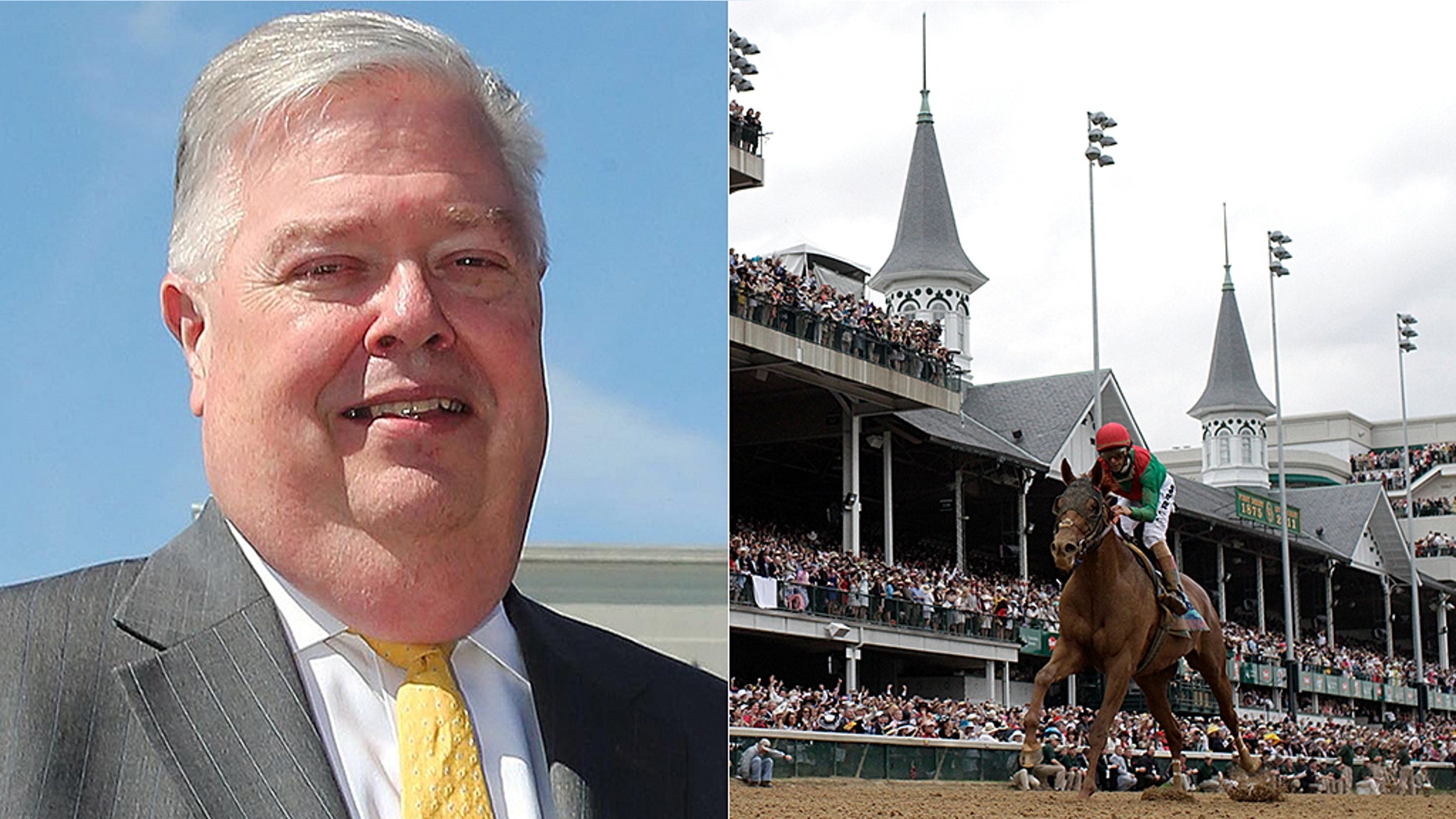 John Asher, the longtime spokesman for the racetrack that's home to the Kentucky Derby, has died.