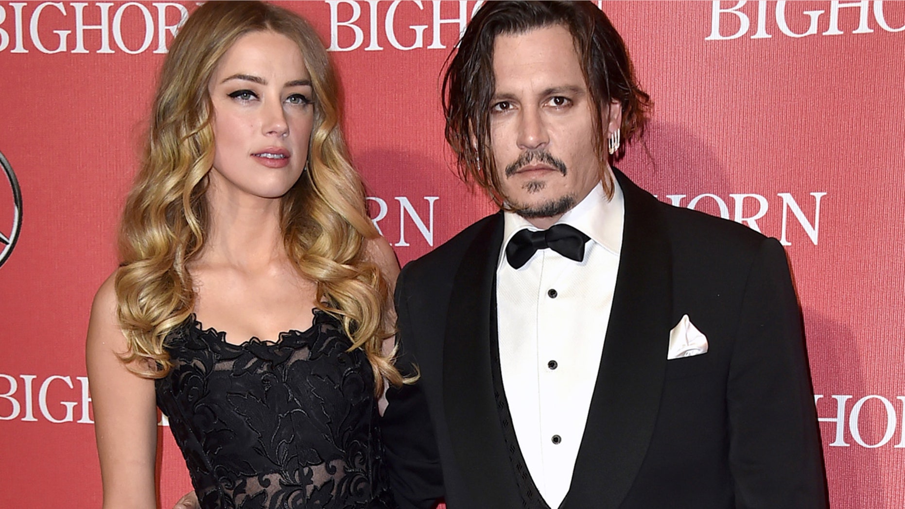 Jan. 2, 2016: Amber Heard, left, and Johnny Depp arrive at the 27th annual Palm Springs International Film Festival Awards Gala in Palm Springs, Calif.