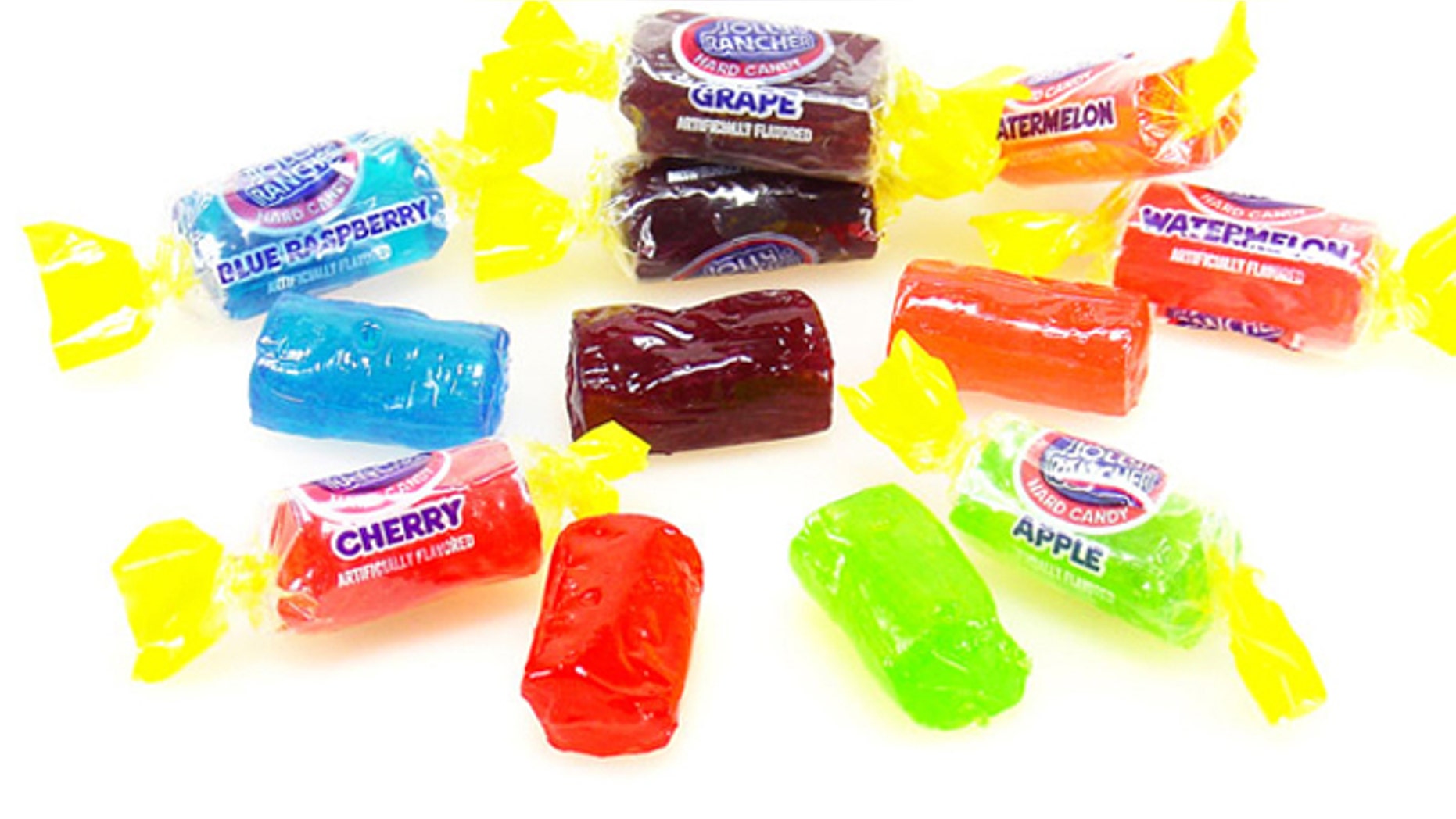 A couple flying with infant twins handed out bags of candy, which included Jolly Ranchers, to fellow passengers.