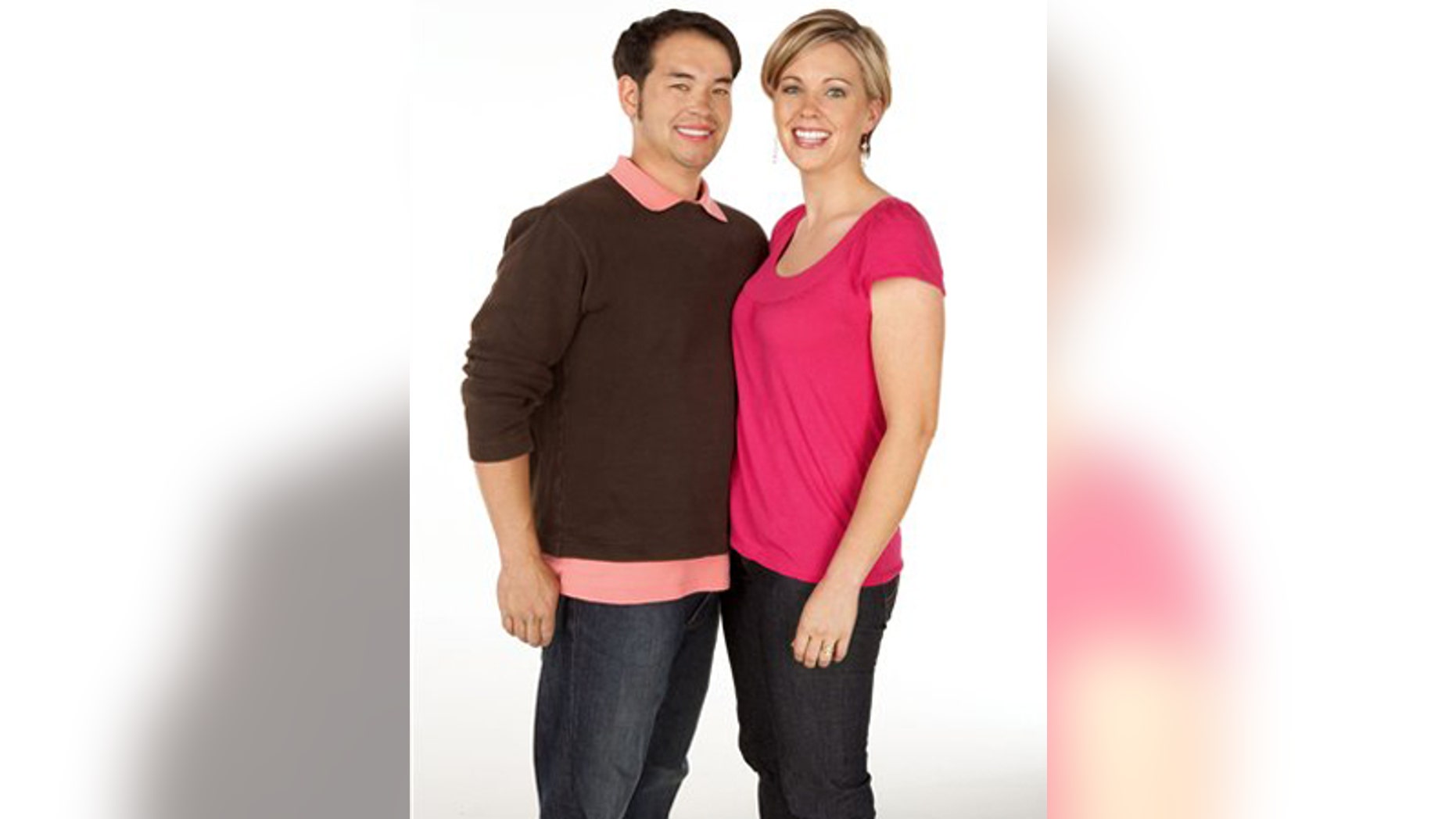 Jon Gosselin, left, and his wife Kate Gosselin, from the TLC series, "Jon & Kate Plus 8."