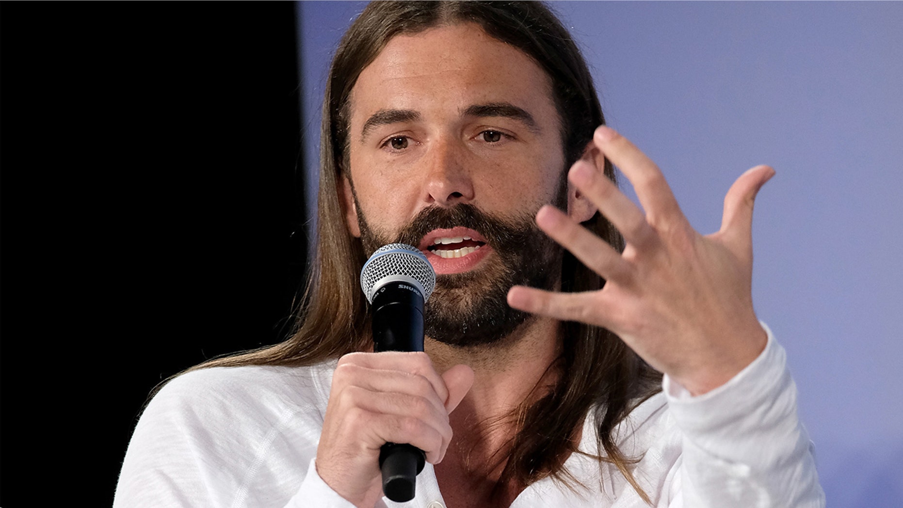 Jonathan Van Ness, here in a May 2018 photo, spoke out against the backlash saying that it's this type of attitude that is preventing the country from getting to "a place of mutual understanding."