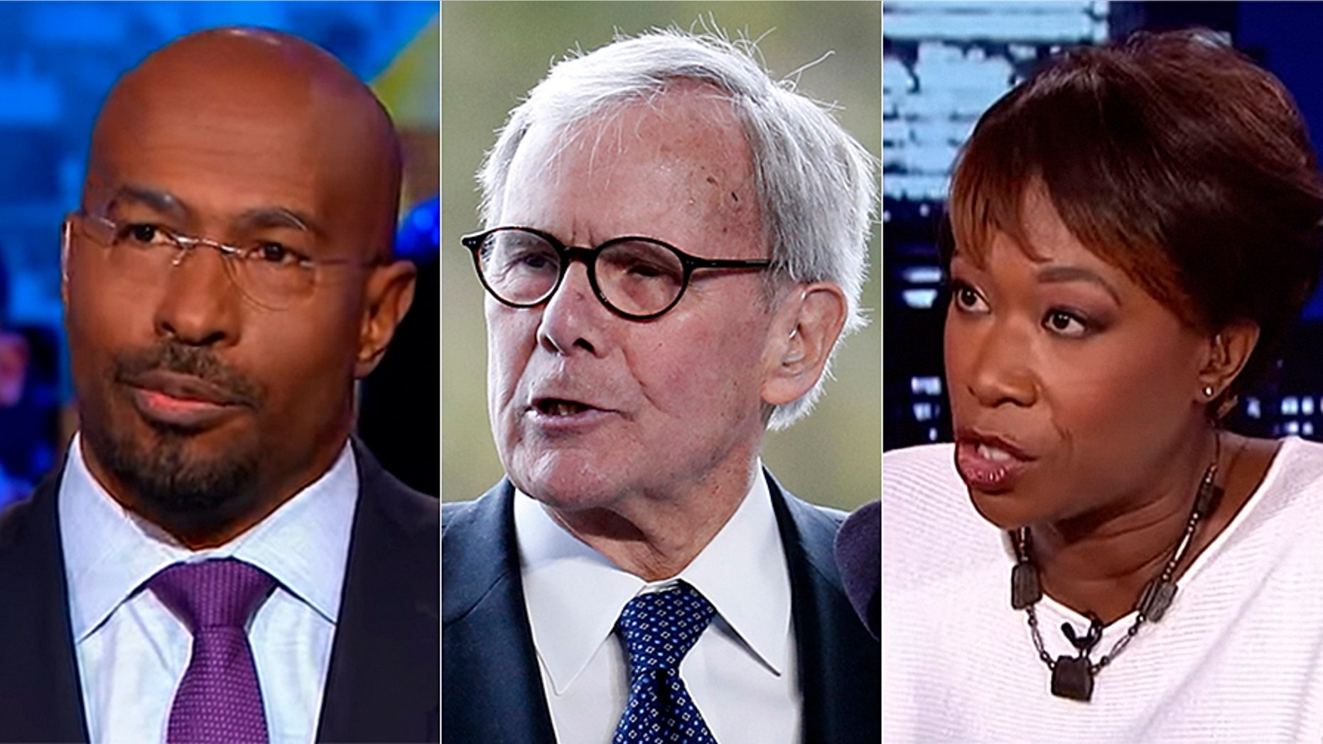 Van Jones, Tom Brokaw and Joy Reid were among the most triggered pundits on Tuesday night.