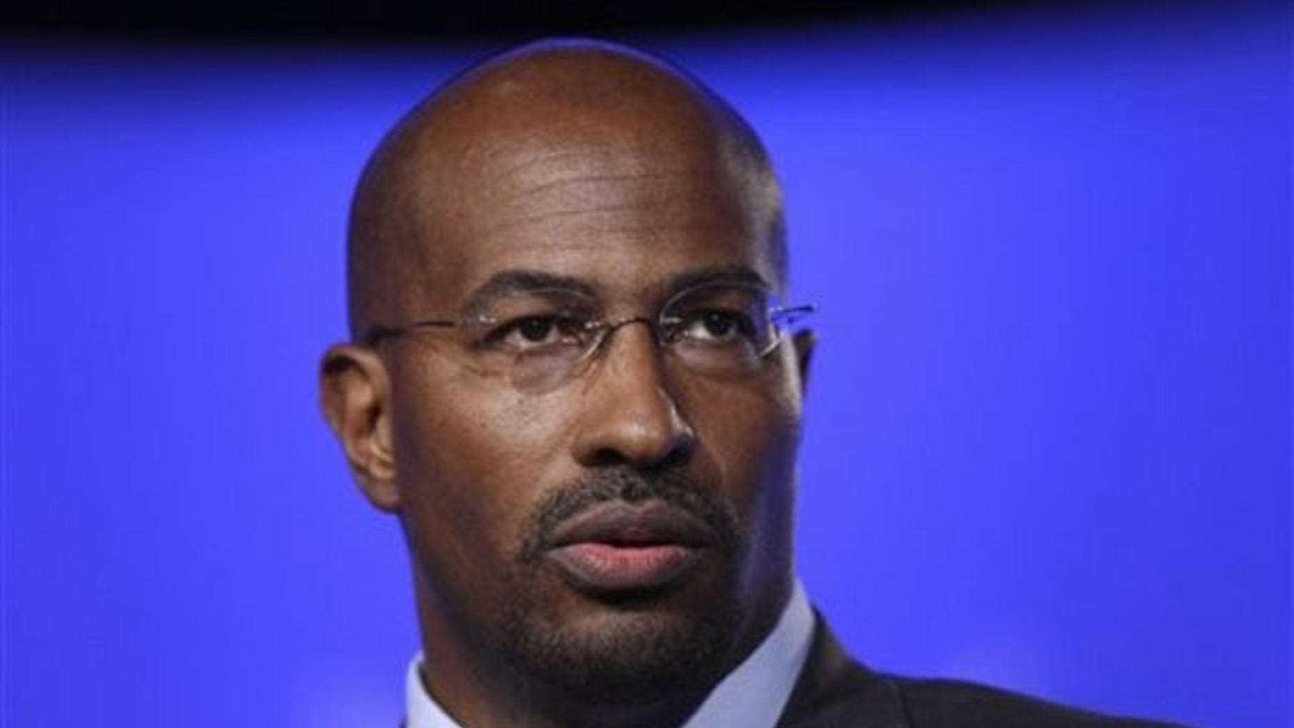 Van Jones is seen at the National Summit in Detroit, in this June 16, 2009, file photo. (AP Photo)
