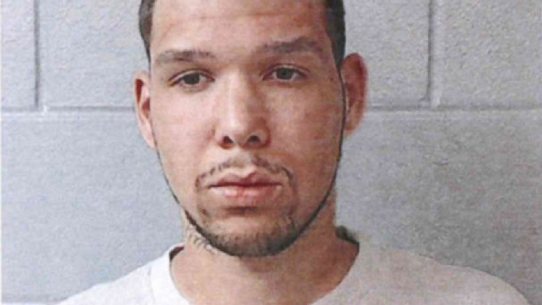 The mugshot of Jory Enck, of Copperas Cove, who was arrested after he allegedly failed to return an overdue library book.