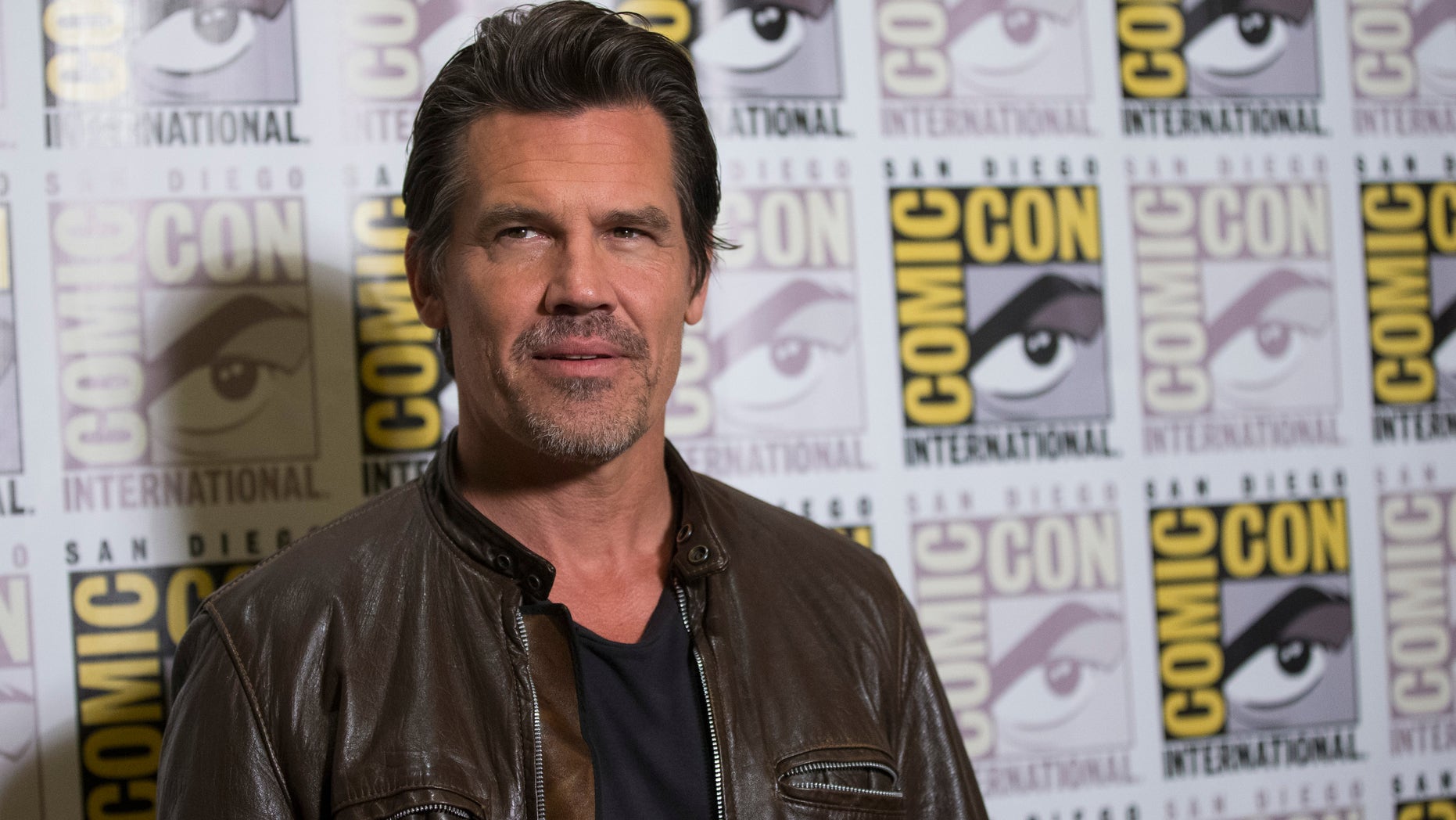 Cast member Josh Brolin poses at a press line for "Sin City: A Dame to Kill For" during the 2014 Comic-Con International Convention in San Diego, California July 26, 2014.