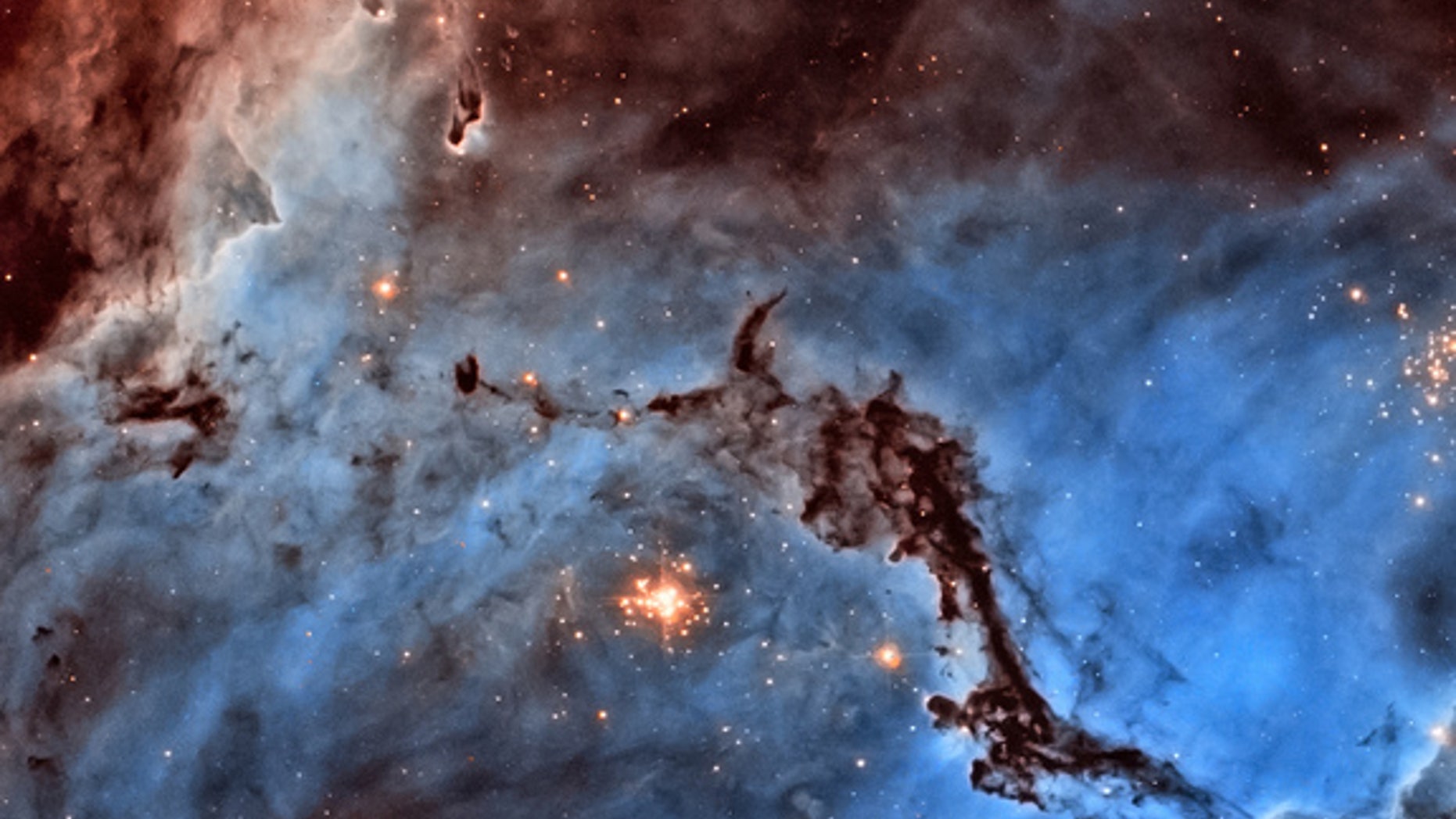 This photo of the star-forming region NGC 1763 was created with data from the Hubble Space Telescope archive by Josh Lake. Lake won first prize in the image processing category in the 2012 contest to unearth Hubble's hidden treasures.