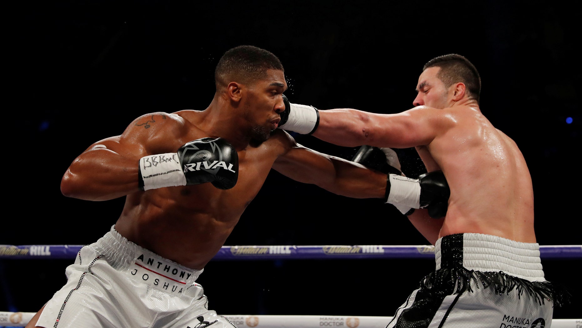 Joshua vs Parker 225,000 viewers watched fight on pirated streams