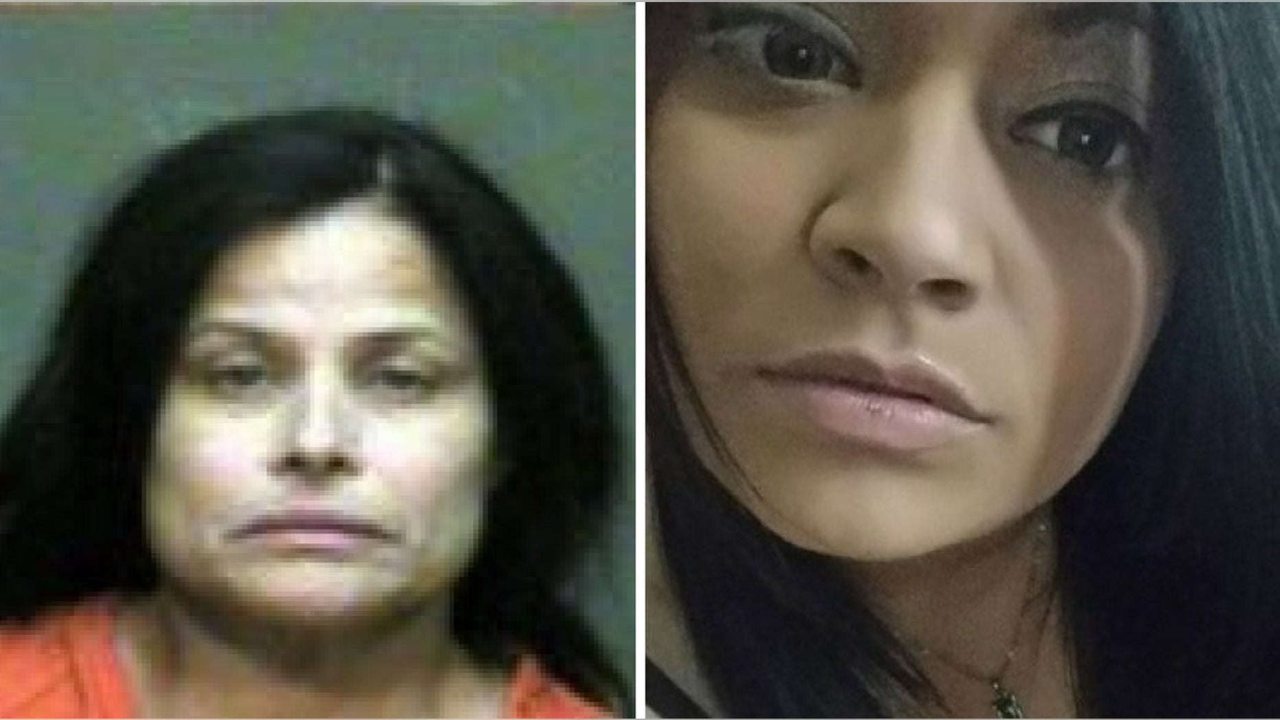 Juanita Gomez, left, was convicted of killing her daughter, Geneva Gomez, right.