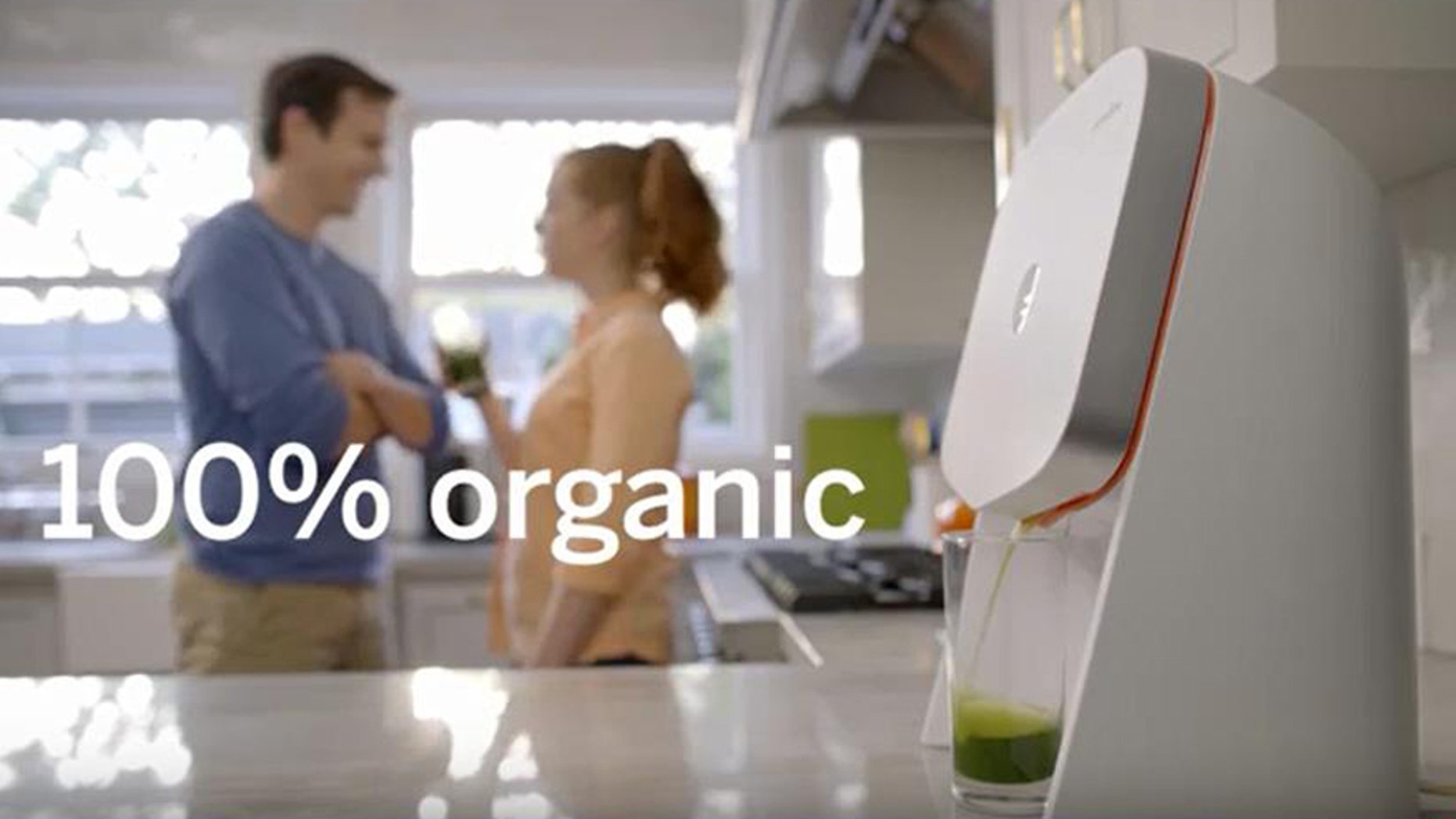 (Screenshot from Juicero YouTube video)