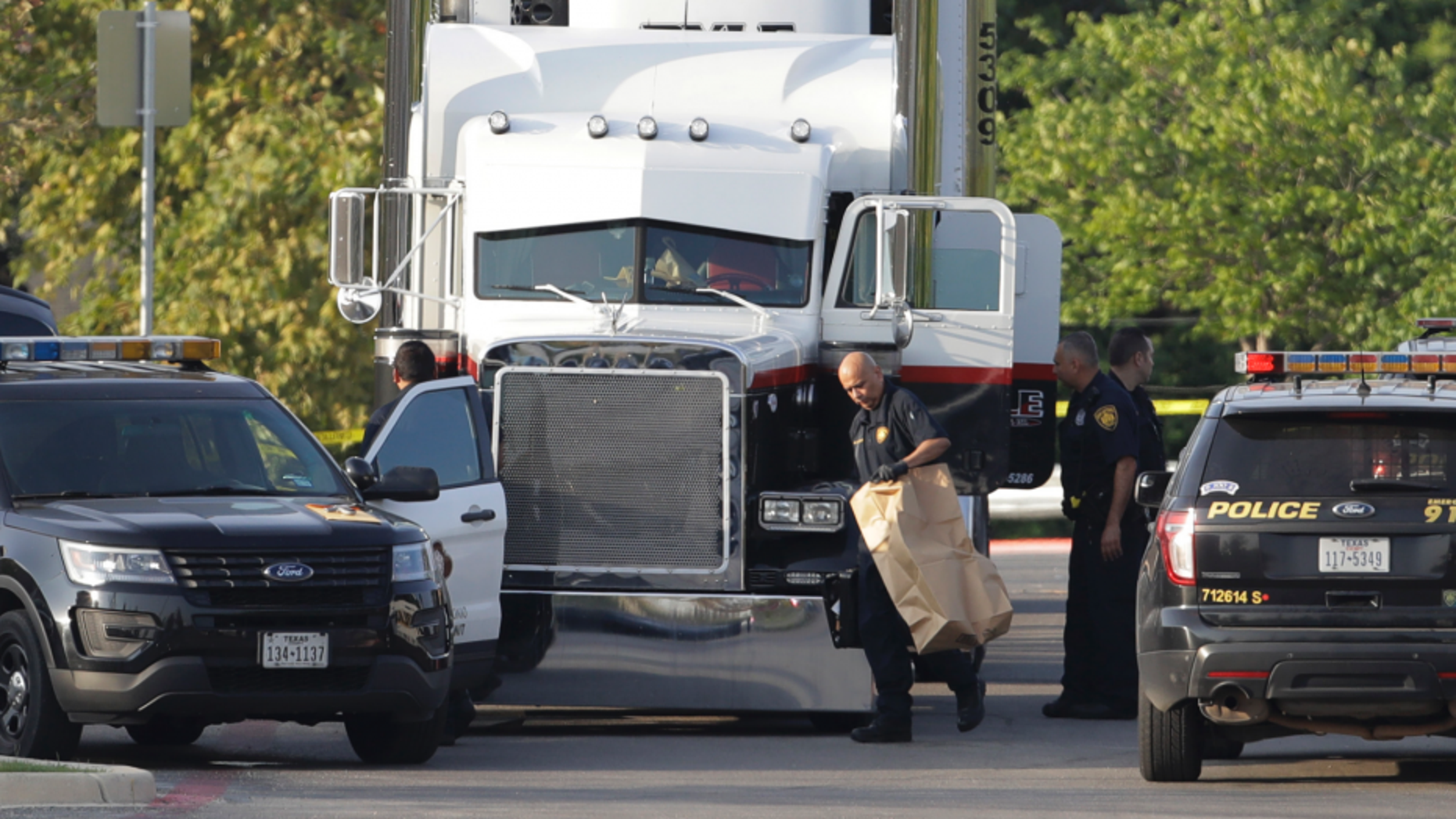 The 47-year-old operator of an immigrant stash house in Laredo, Texas, has pleaded guilty in the case of a deadly smuggling run last July that left 10 illegal immigrants dead or dying in a semitrailer in San Antonio. Pedro Silva Segura faces up to life in prison and will be sentenced June 29. (Eric Gay/AP)
