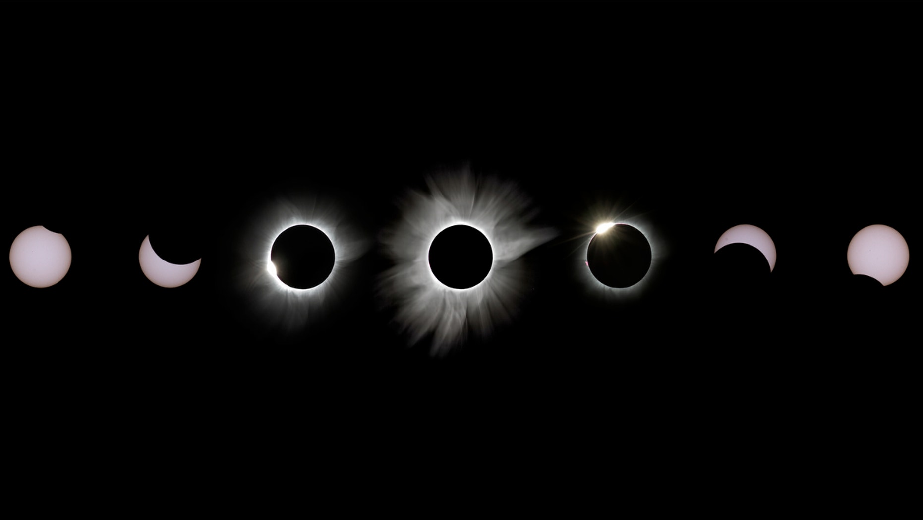 Total Solar Eclipse of March 2016 Composite Image
