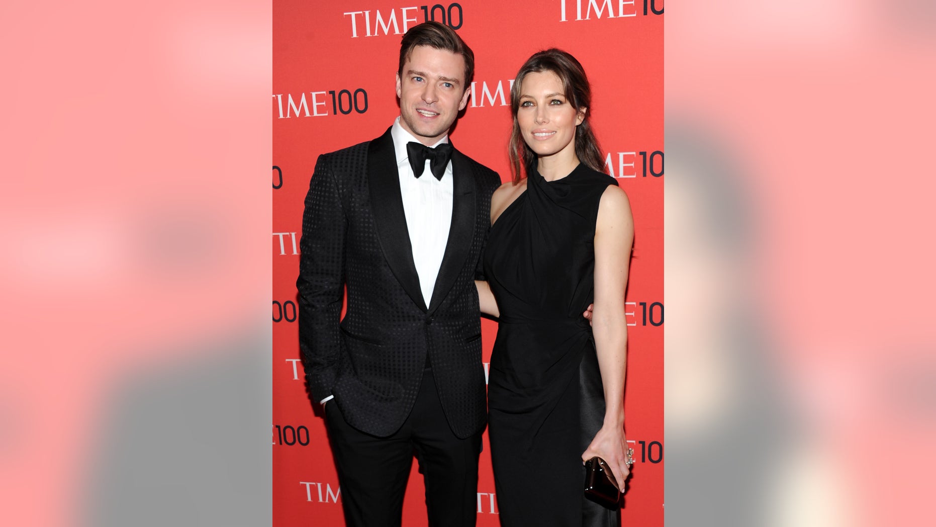 April 23, 2013. Justin Timberlake and wife, actress Jessica Biel, attend the TIME 100 Gala in New York.