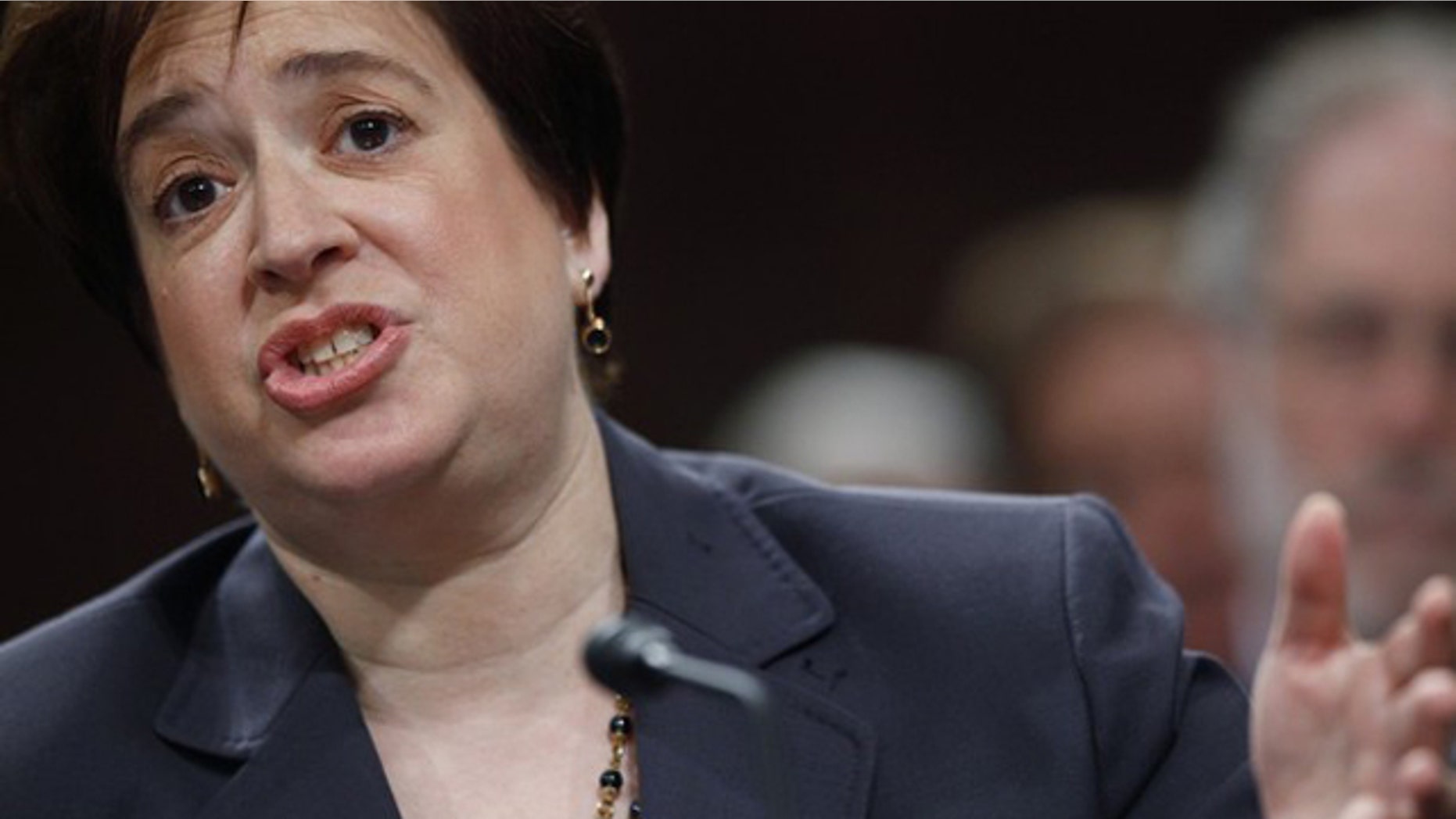 Supreme Court nominee Elena Kagan answers questions during the second day of her Senate Judiciary Committee confirmation hearings in Washington June 29. (Reuters Photo)