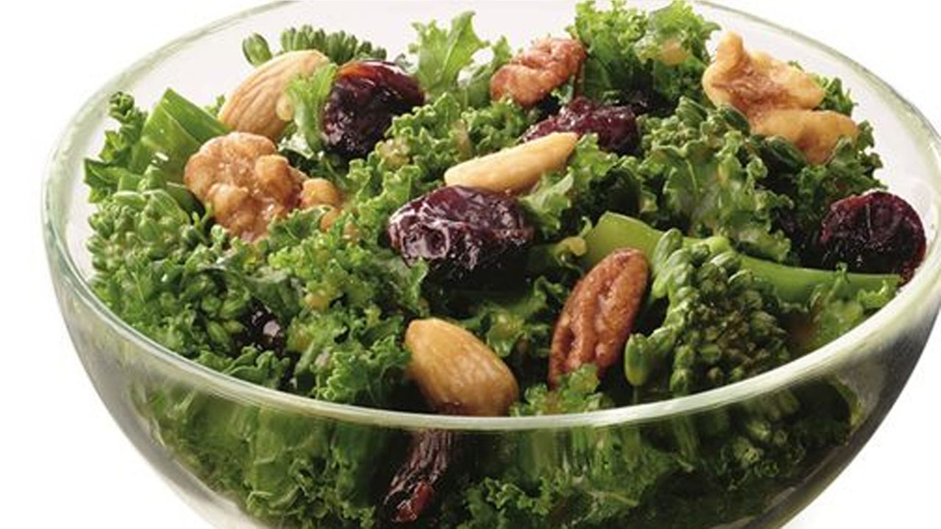 Chick-fil-A's Superfood Side is made with kale, broccolini, dried sour cherried and roasted nuts.