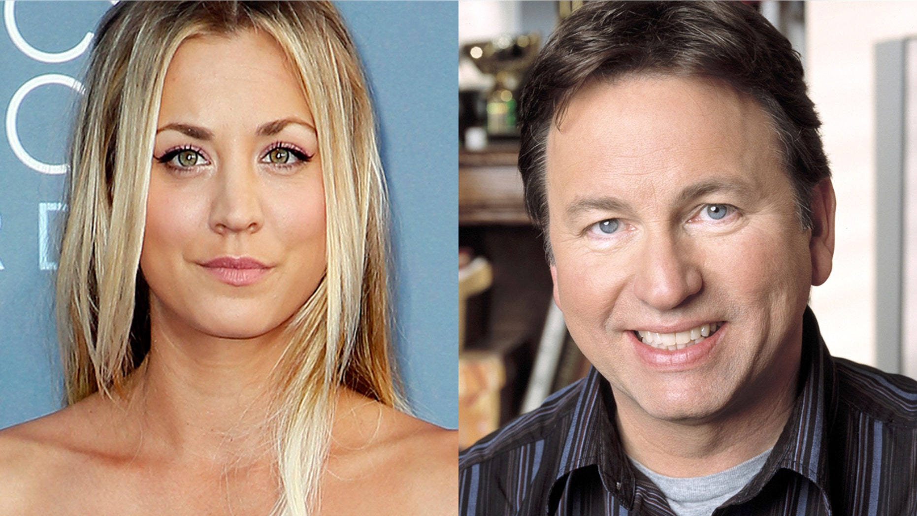 Kaley Cuoco pays tribute to her late co-star, John Ritter, with a visit to his Hollywood star on the Walk or Fame.