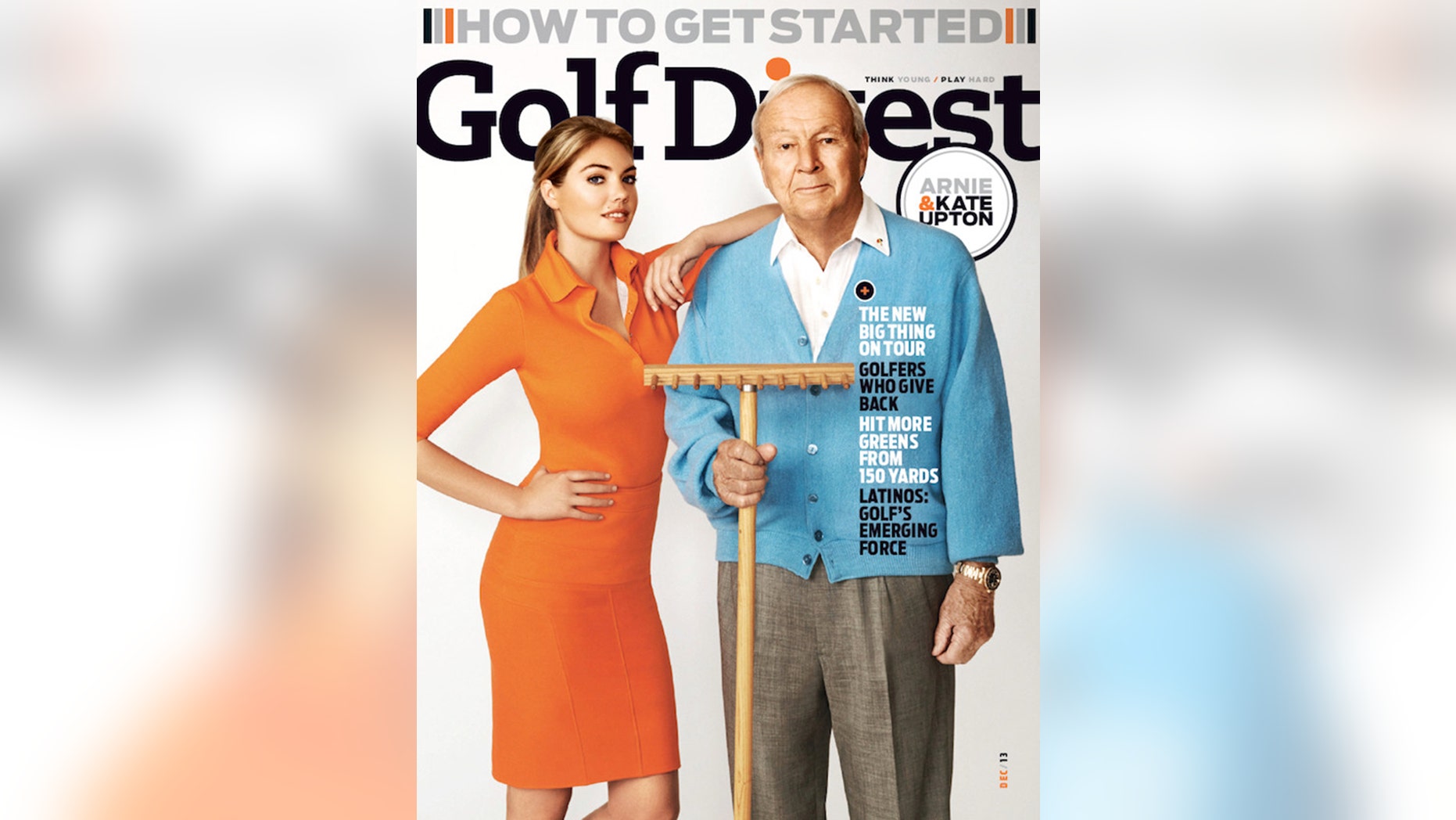 Arnold Palmer Teaches Kate Upton To Hit A Driver Fox News