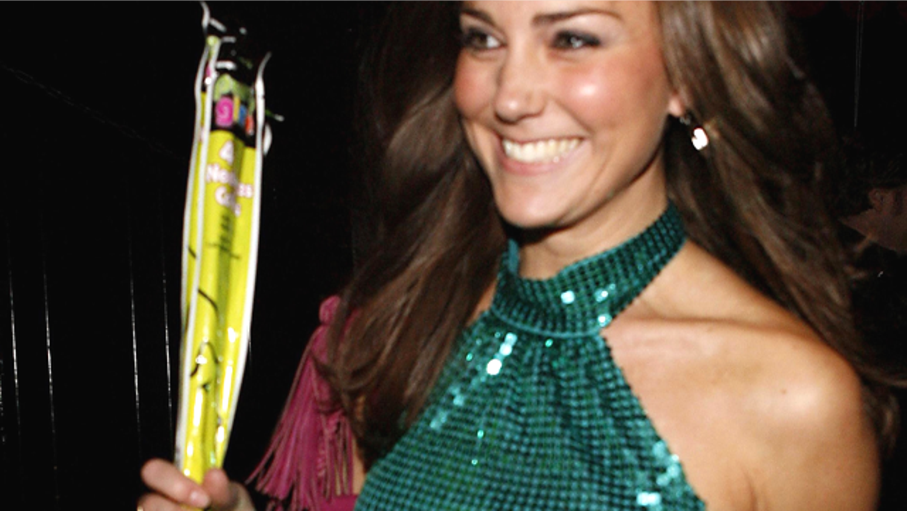 Kate Middleton arrives at a charity disco in London on Sept. 17, 2009. (AP)