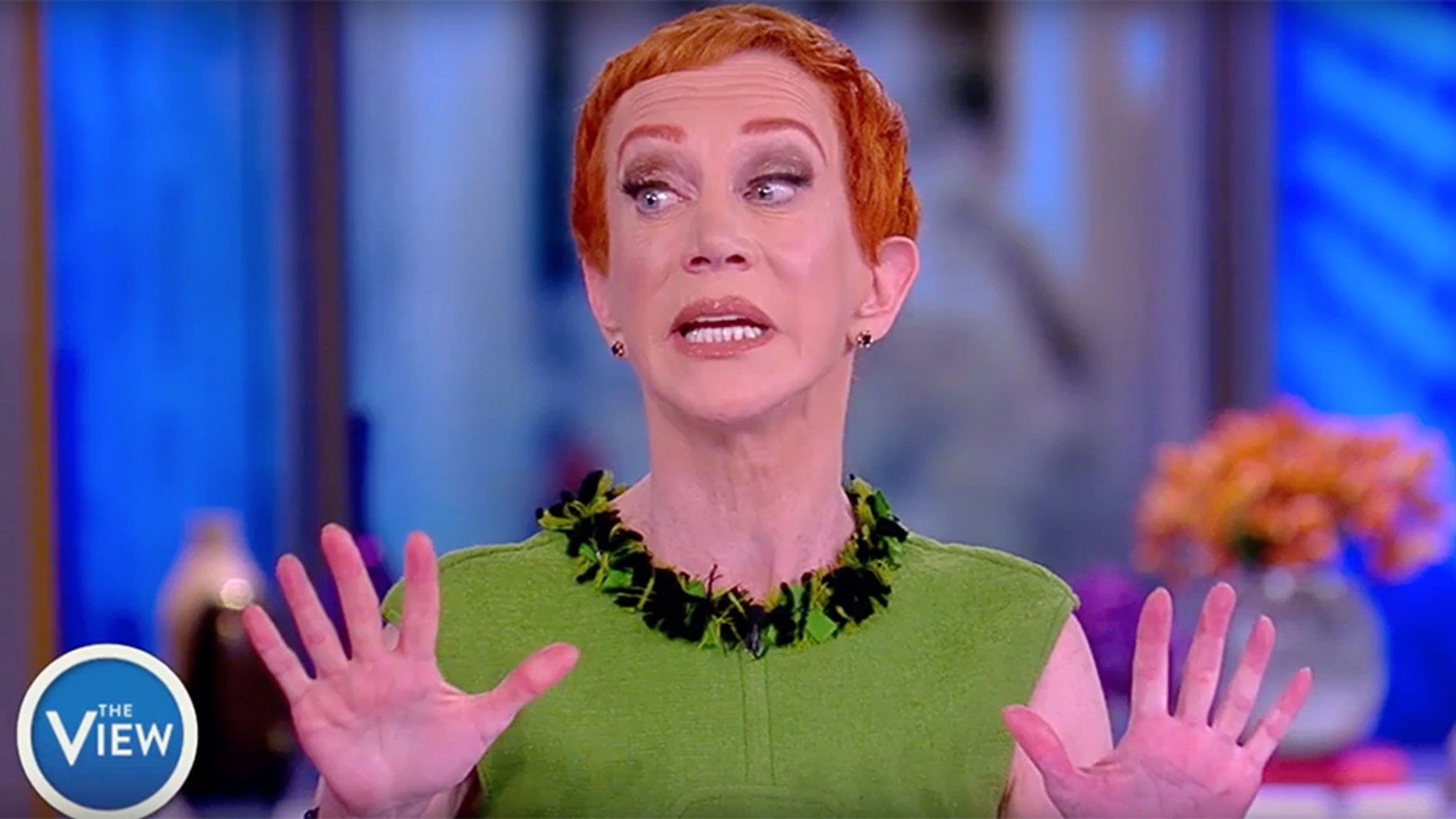 Kathy Griffin dropped the F-bomb several times during her Monday appearance on "The View."