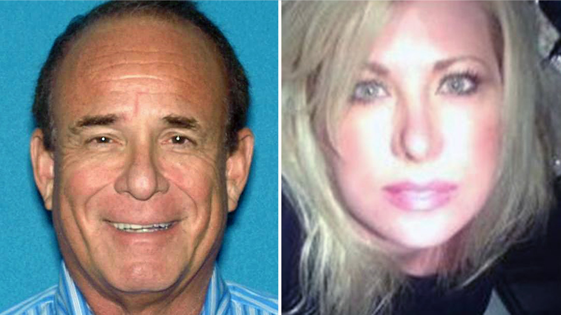 James Kauffman, left, is accused of hiring a hit man to kill his wife, radio host April Kauffman, in May 2012 to preserve a prescription drug ring.