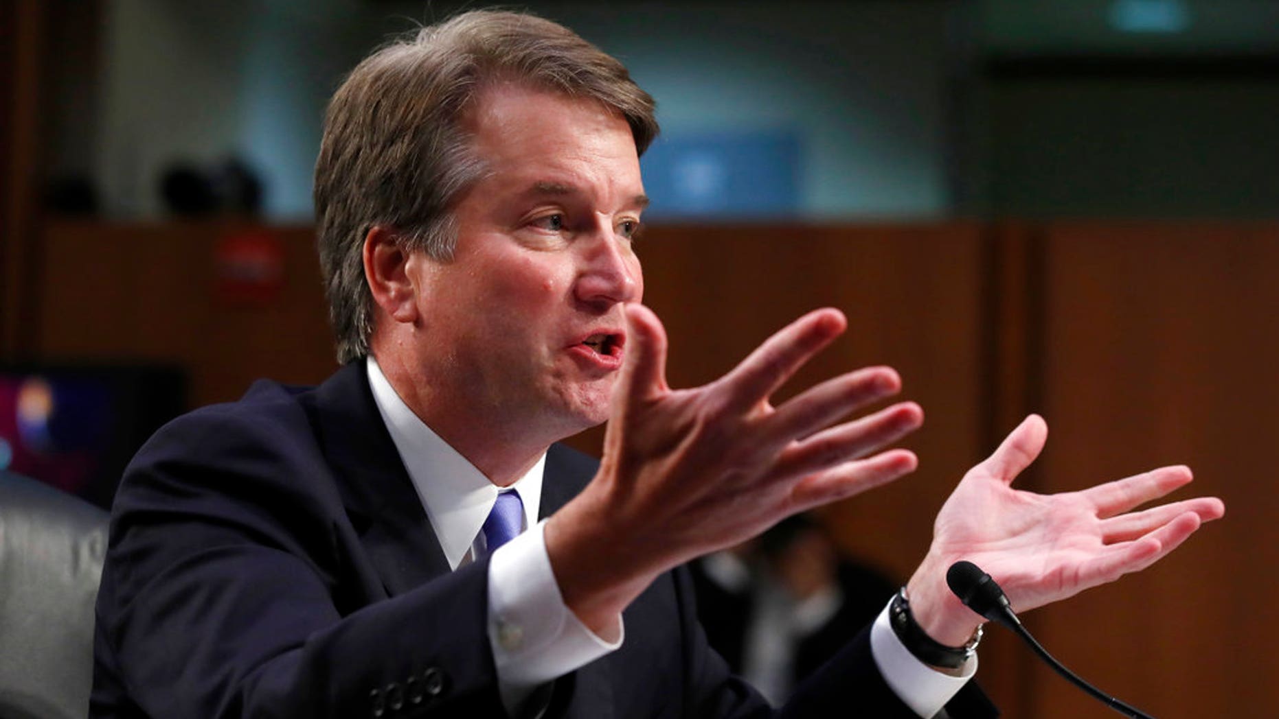Supreme Court nominee Brett Kavanaugh was questioned Thursday over an alleged sexual assault involving Christine Blasey Ford.