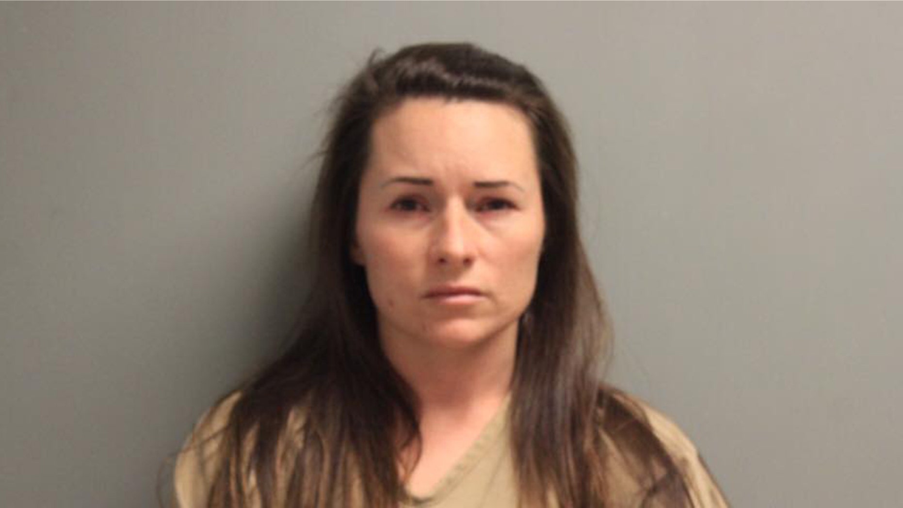 Mugshot for Kayla Coutee, 31, charged with fatally shooting her estranged husband Saturday in Louisiana.