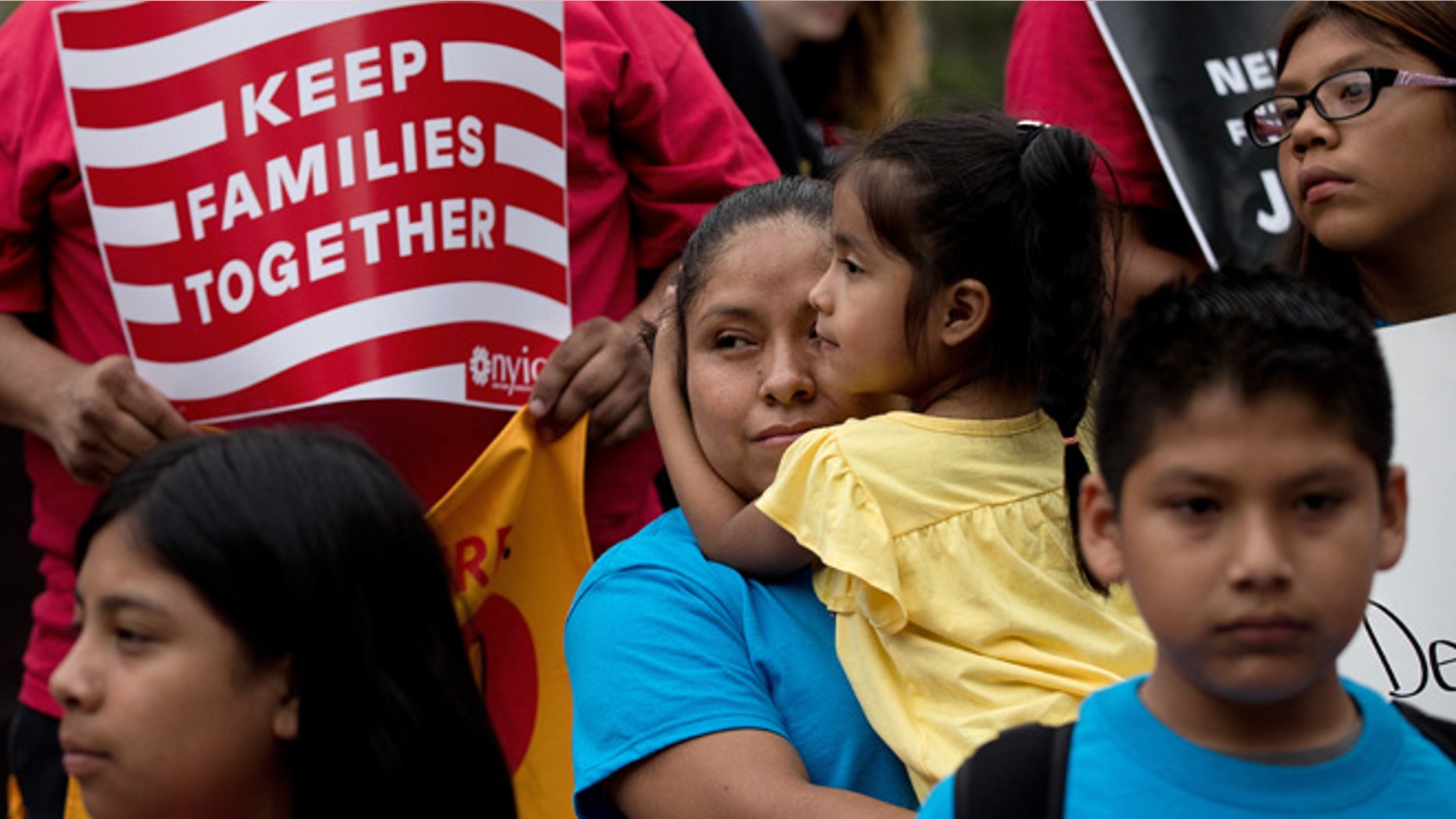 An immigration reform rally on June 28, 2016 in New York City, New York.
