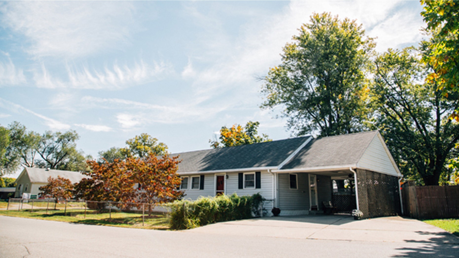 Shown here is the home of Ellen and David Keith in Charlestown, Ind.