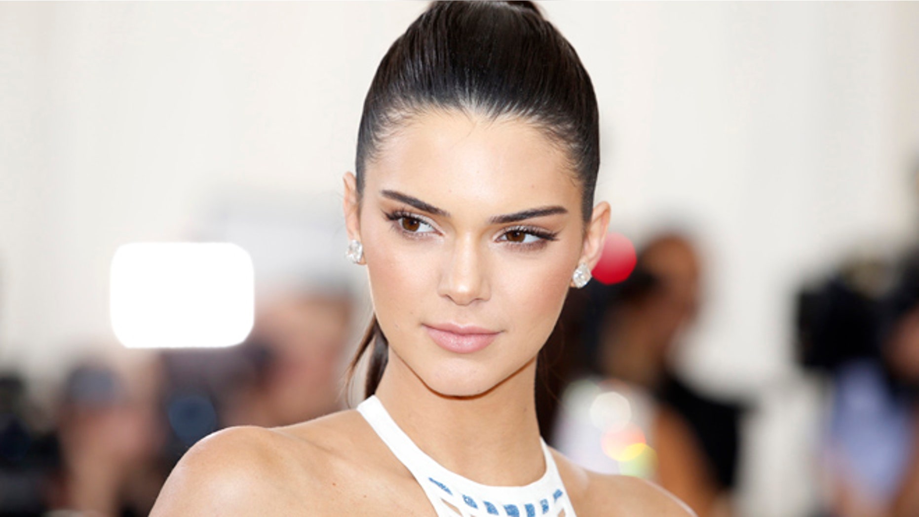 Kendall Jenner is modelling for La Perla lingerie.
